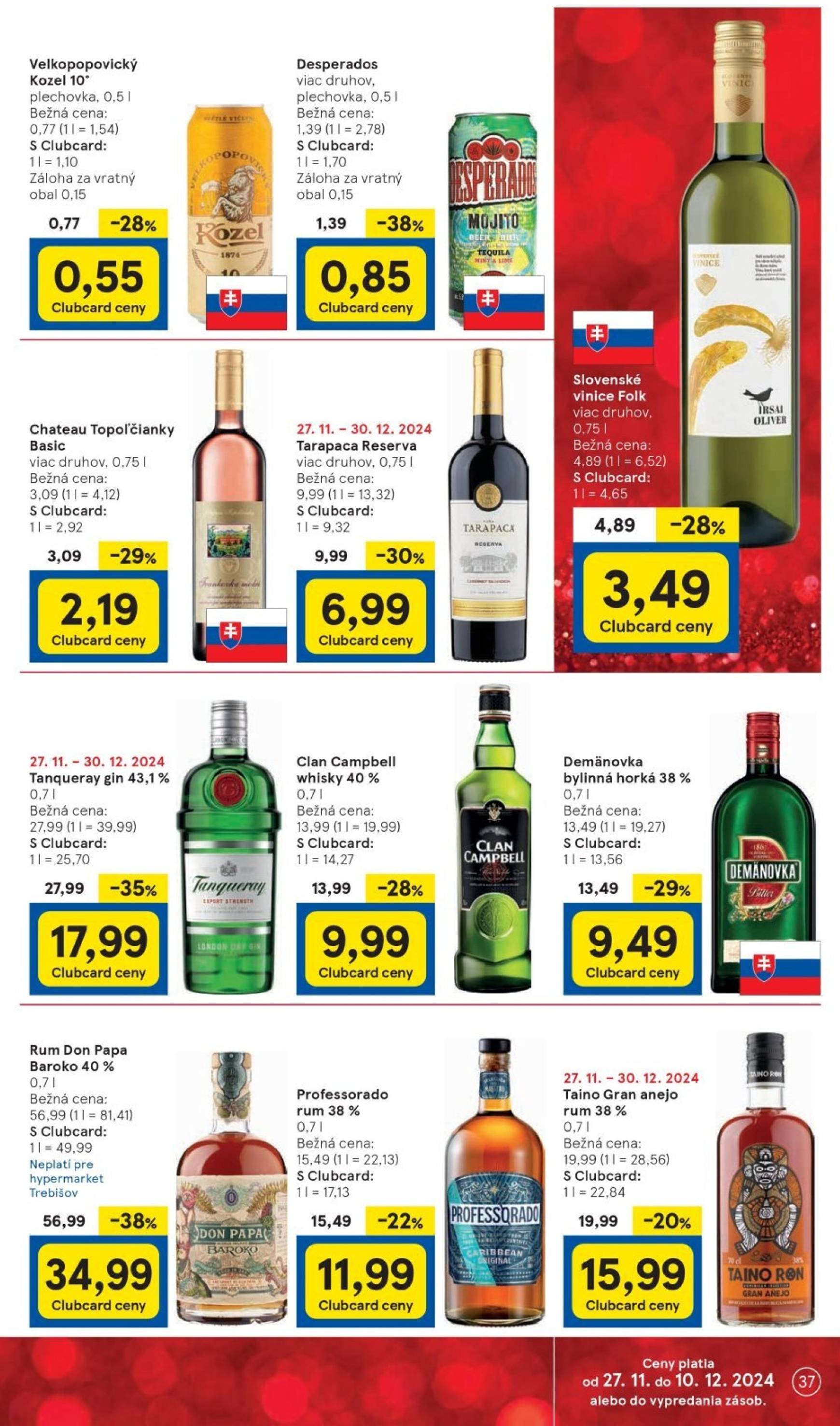 tesco - Tesco leták platný od 27.11. - 03.12. - page: 37