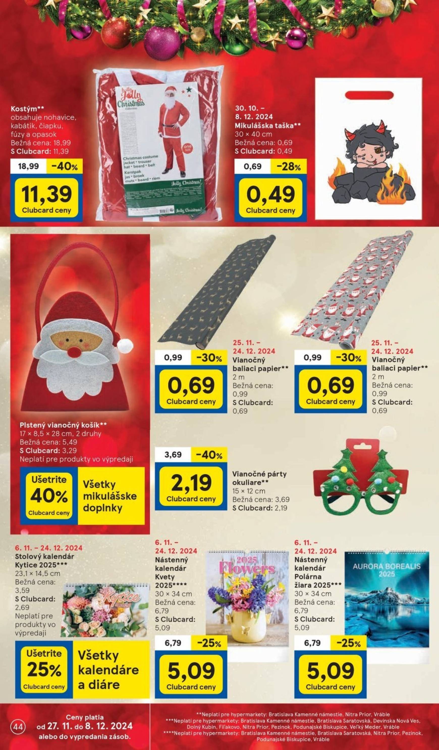 tesco - Tesco leták platný od 27.11. - 03.12. - page: 44