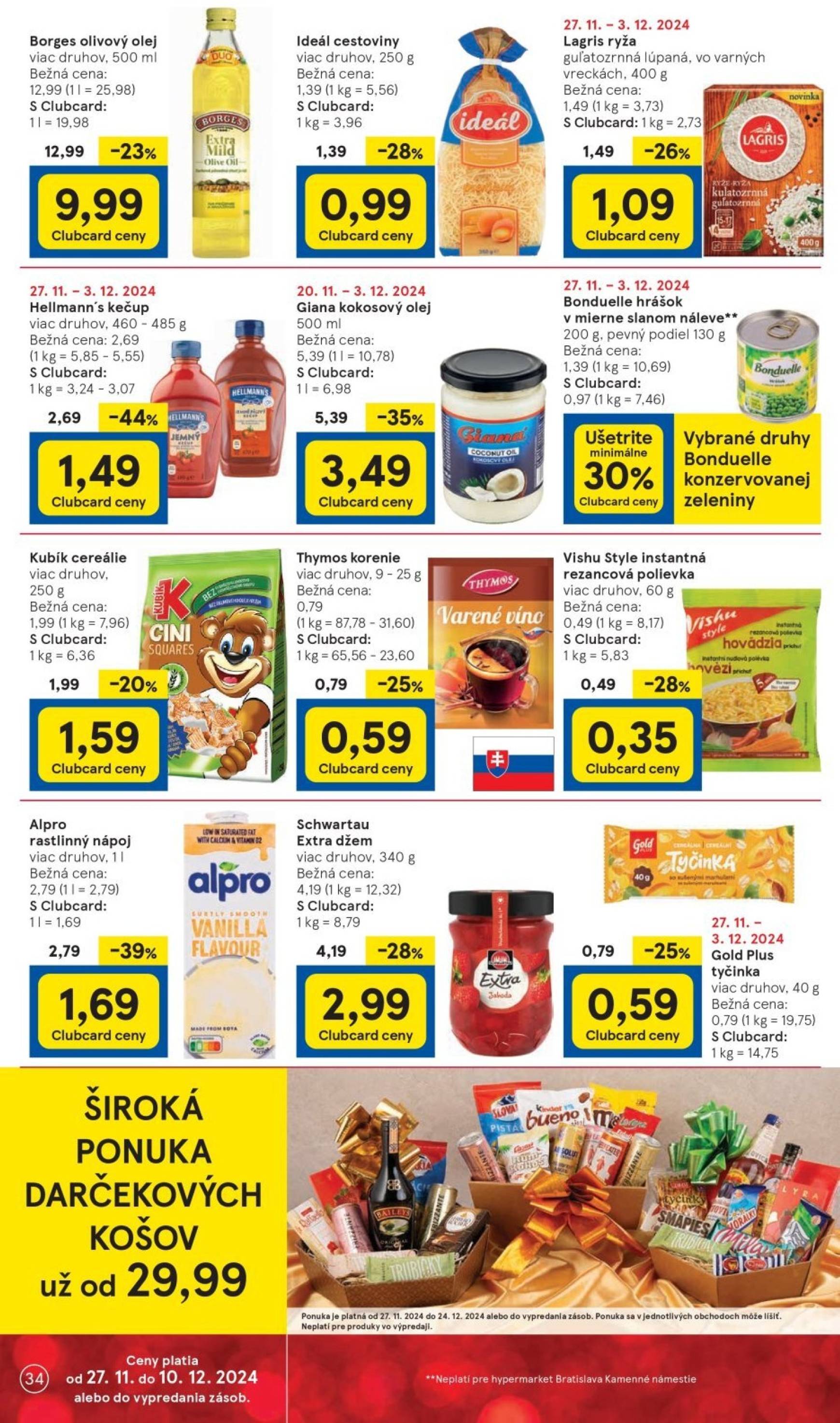 tesco - Tesco leták platný od 27.11. - 03.12. - page: 34