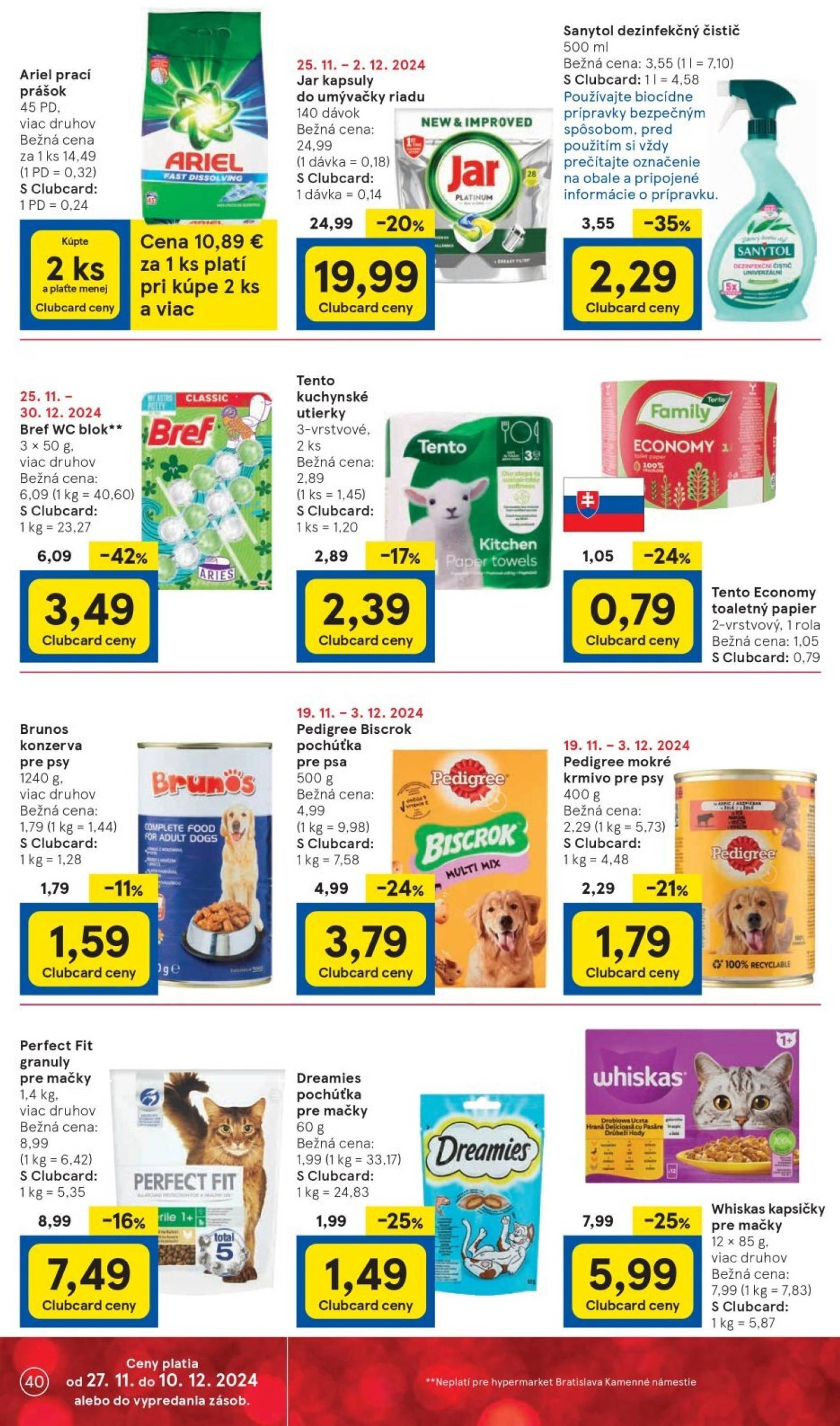 tesco - Tesco leták platný od 27.11. - 03.12. - page: 40