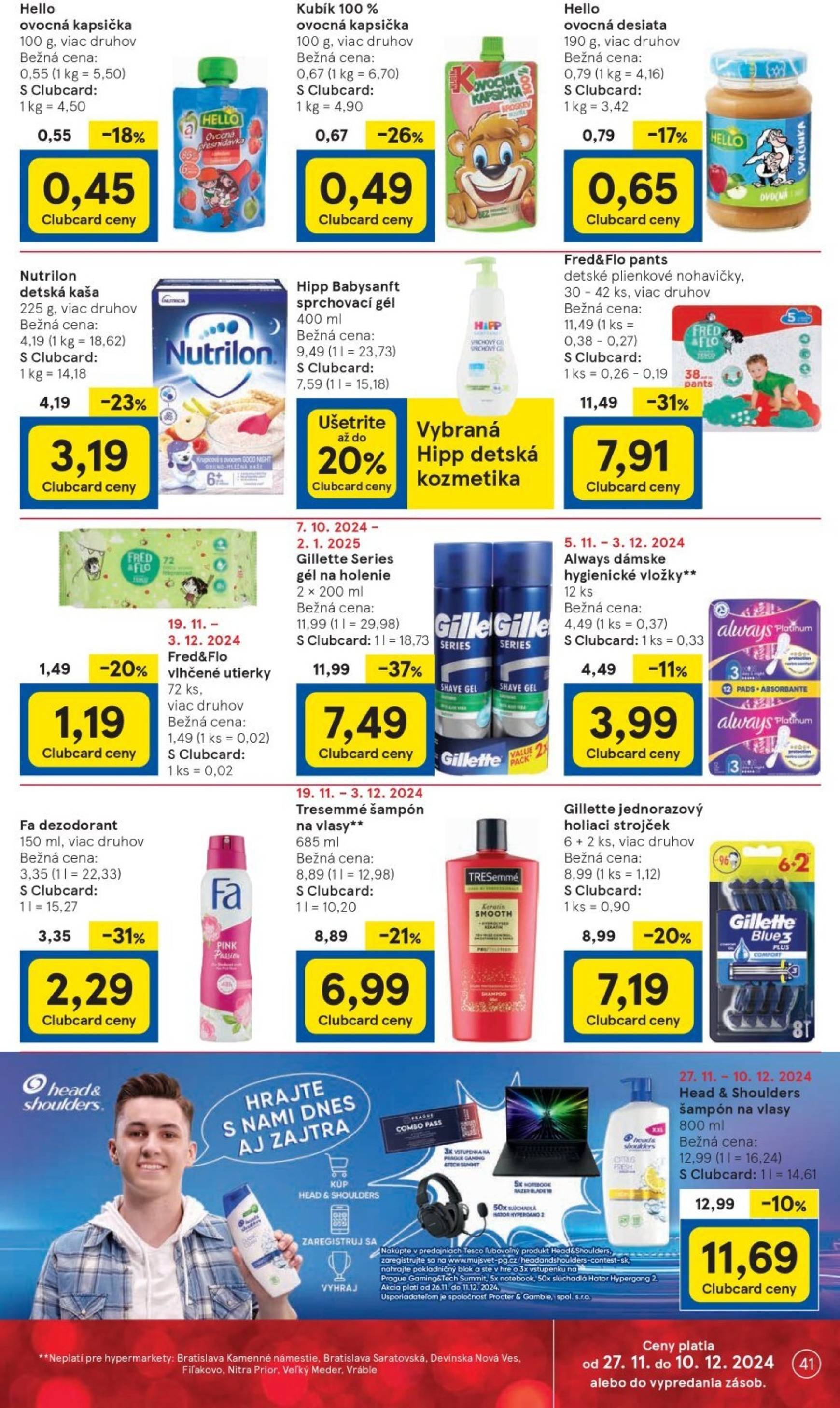 tesco - Tesco leták platný od 27.11. - 03.12. - page: 41