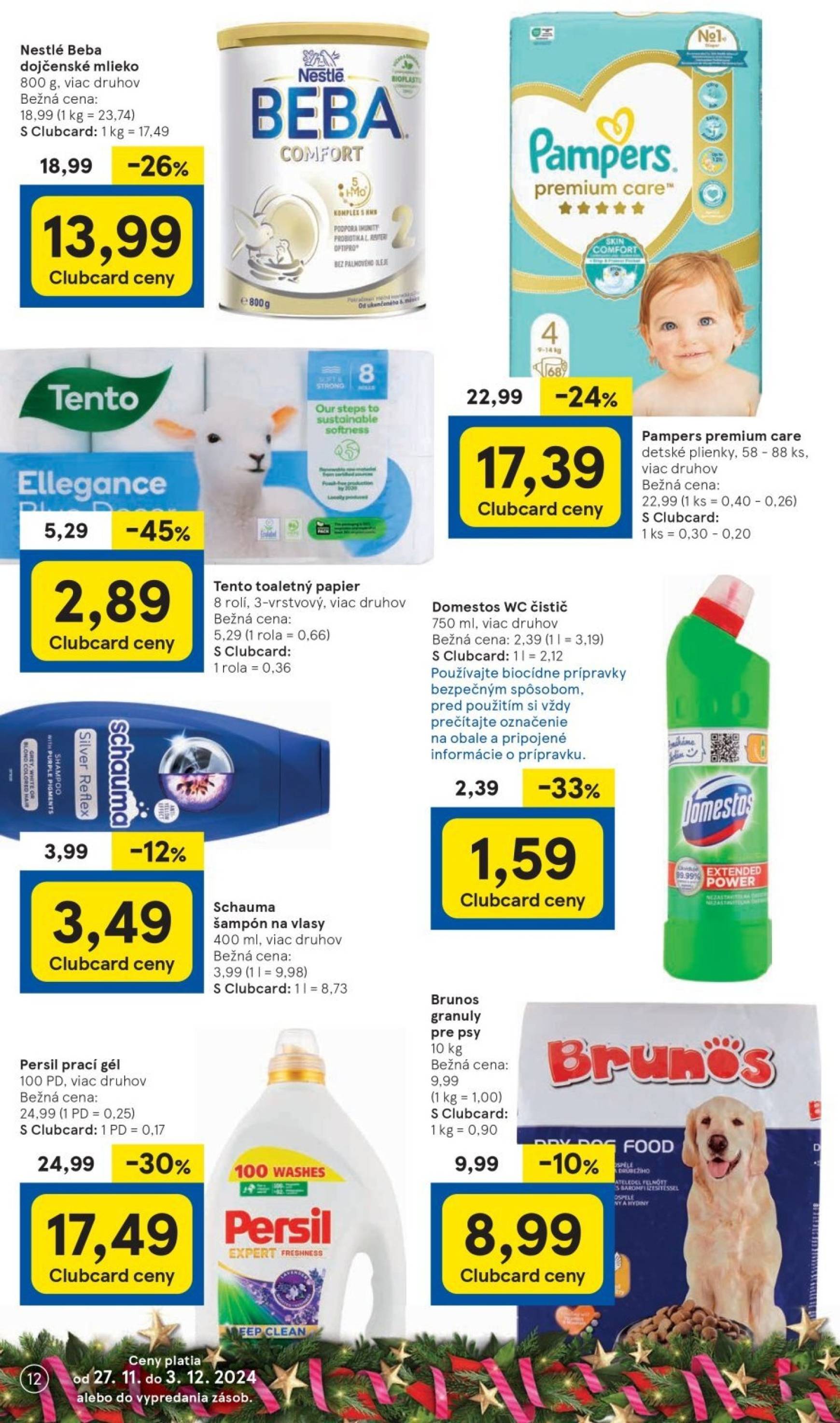 tesco - Tesco leták platný od 27.11. - 03.12. - page: 12