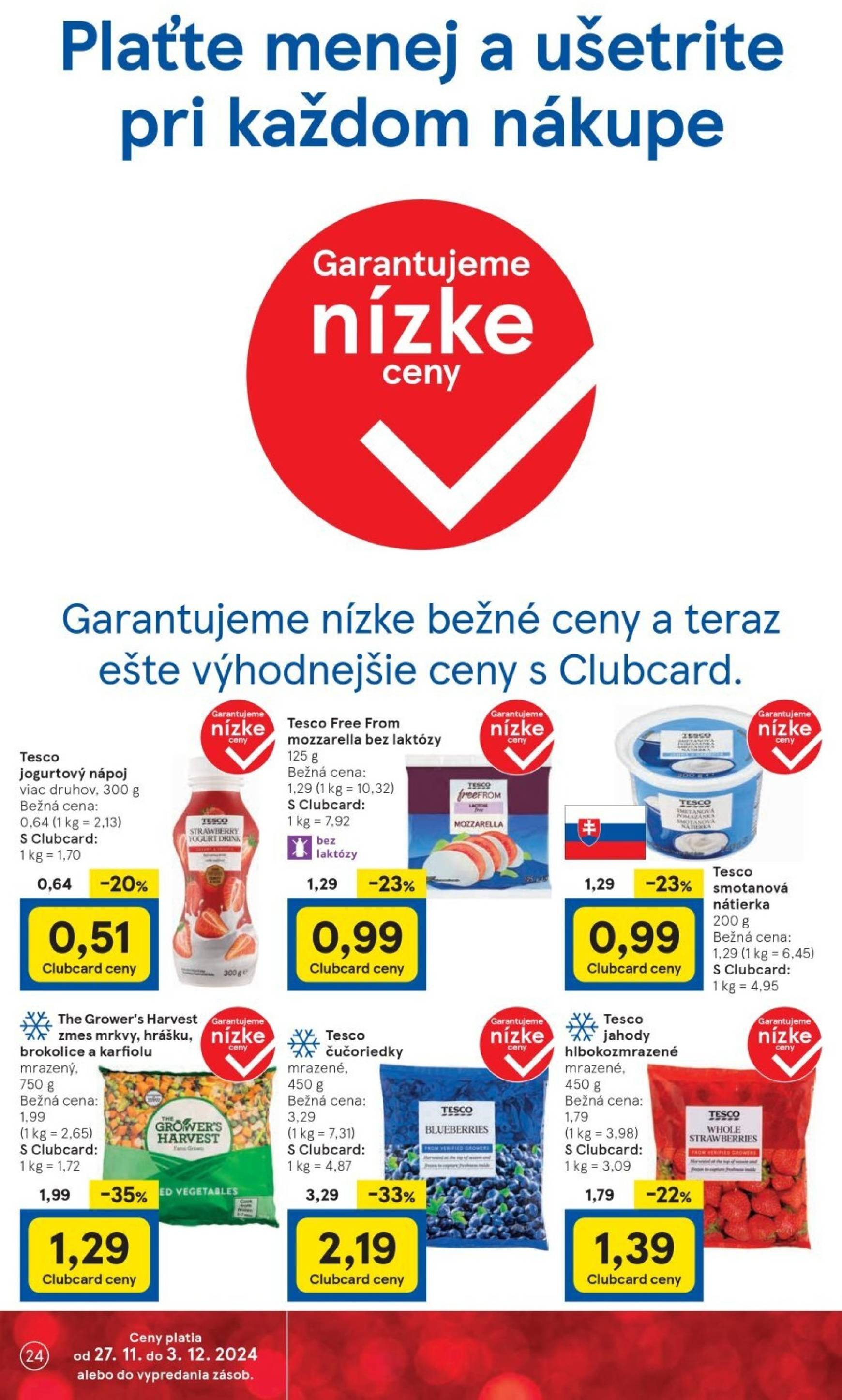 tesco - Tesco leták platný od 27.11. - 03.12. - page: 24