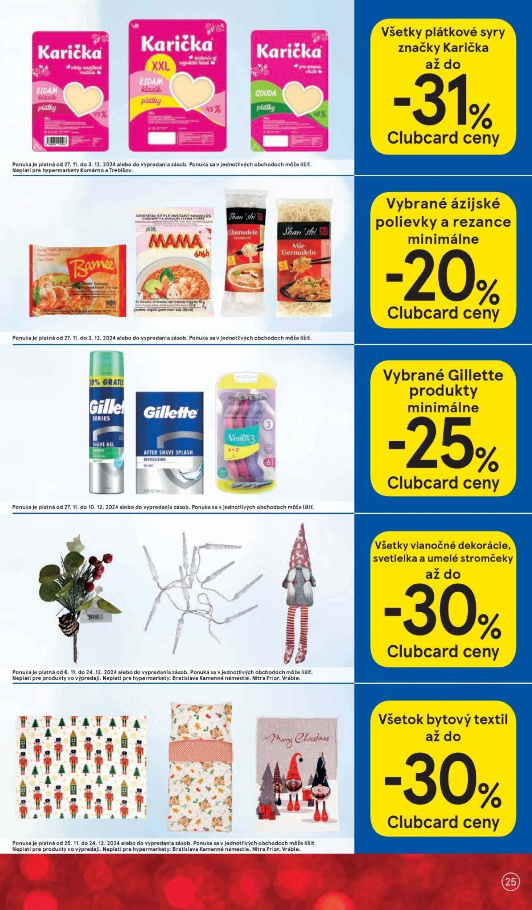 tesco - Tesco leták platný od 27.11. - 03.12. - page: 25