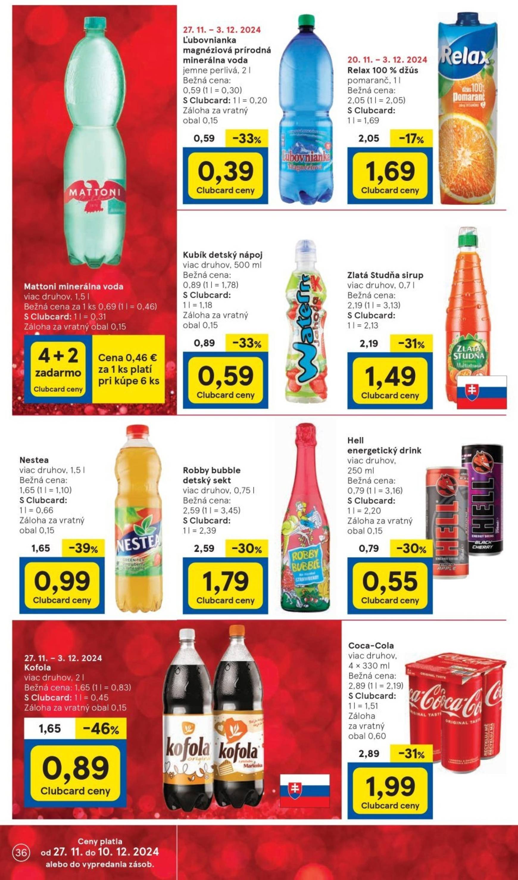 tesco - Tesco leták platný od 27.11. - 03.12. - page: 36