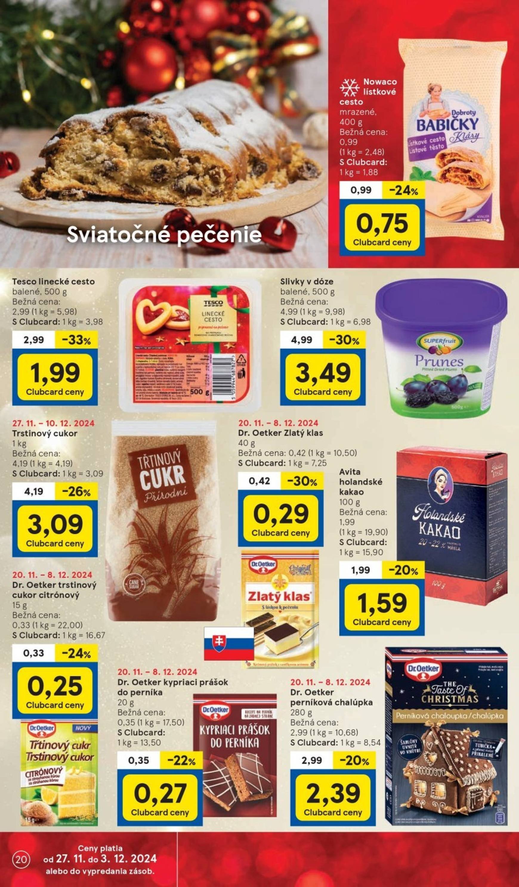 tesco - Tesco leták platný od 27.11. - 03.12. - page: 20