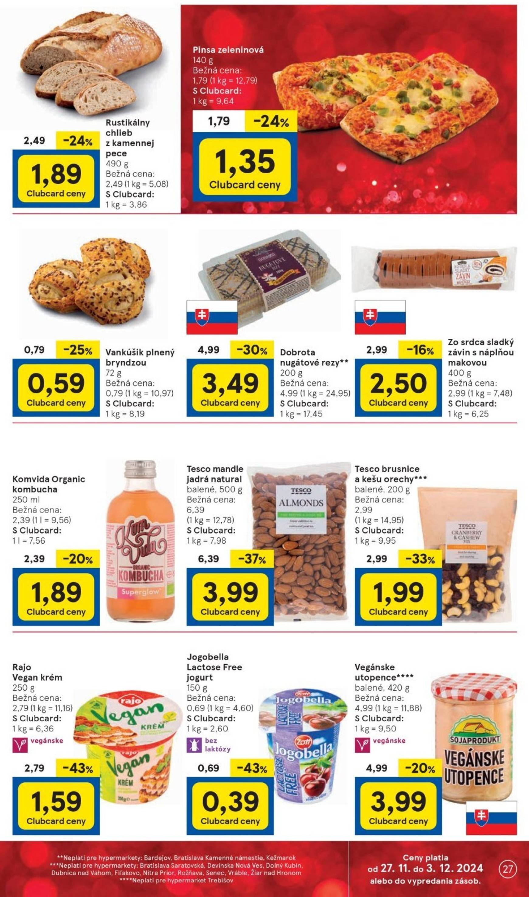 tesco - Tesco leták platný od 27.11. - 03.12. - page: 27