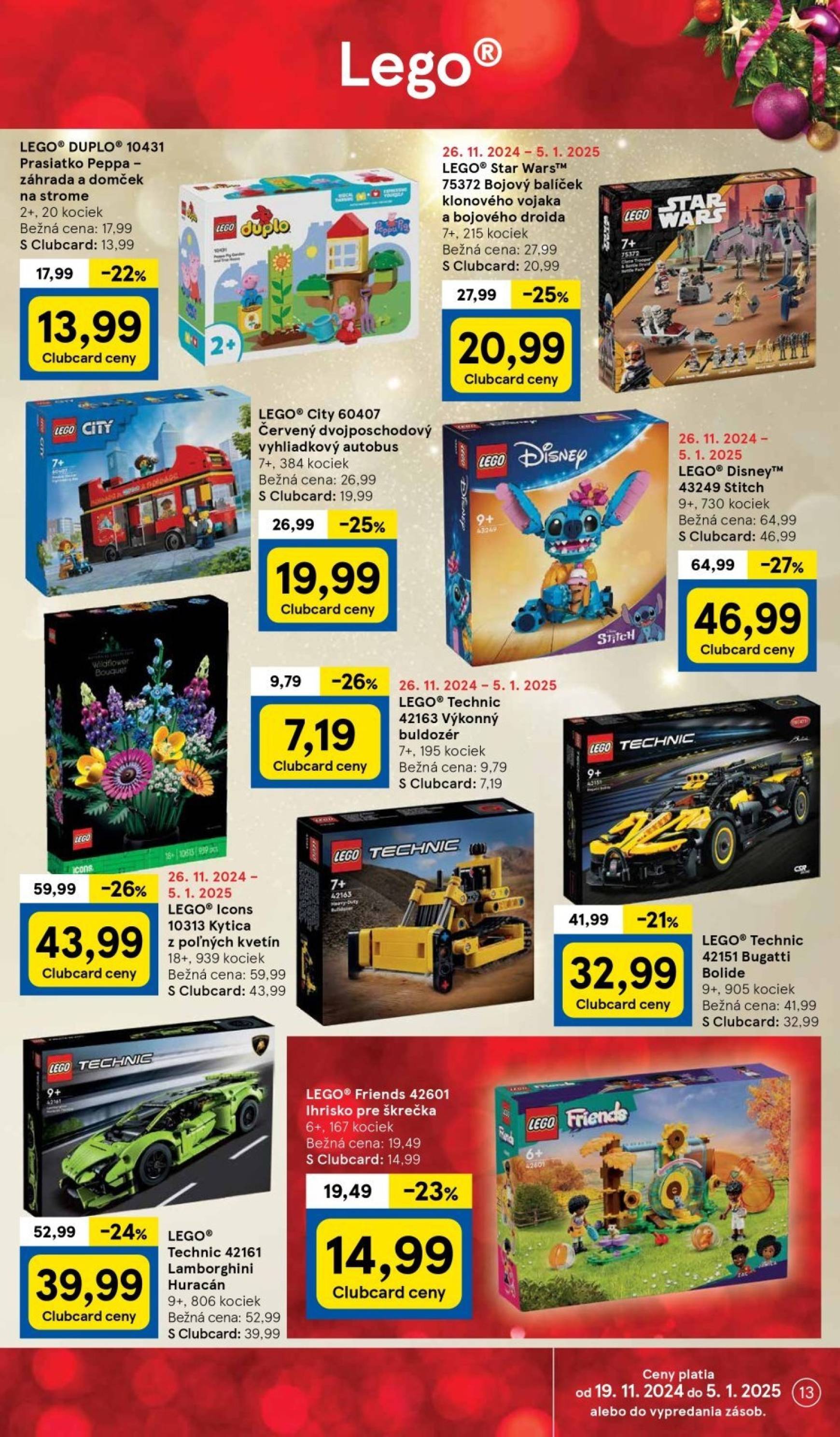 tesco - Tesco - Vianoce leták platný od 25.11. - 24.12. - page: 13