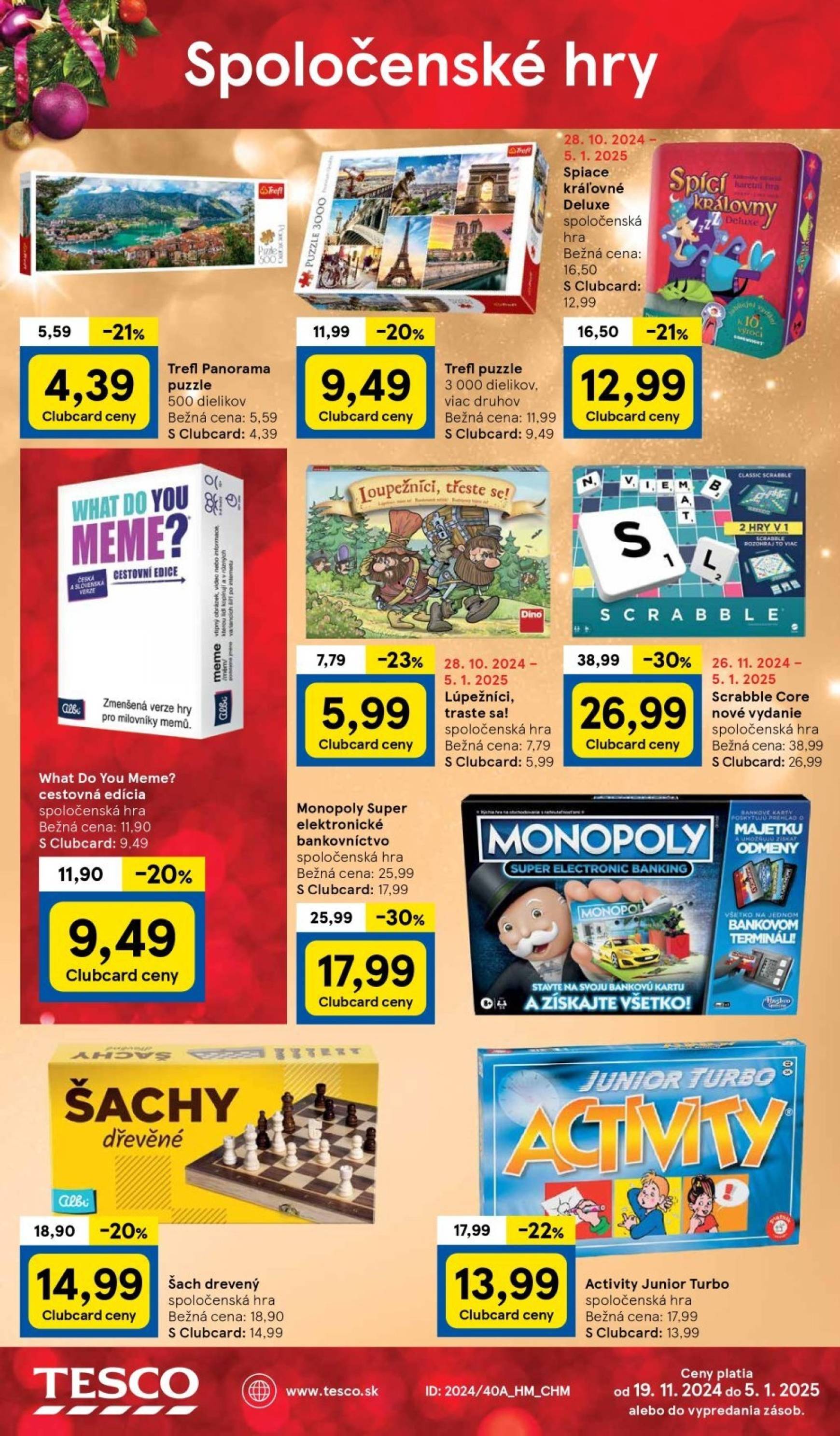 tesco - Tesco - Vianoce leták platný od 25.11. - 24.12. - page: 34