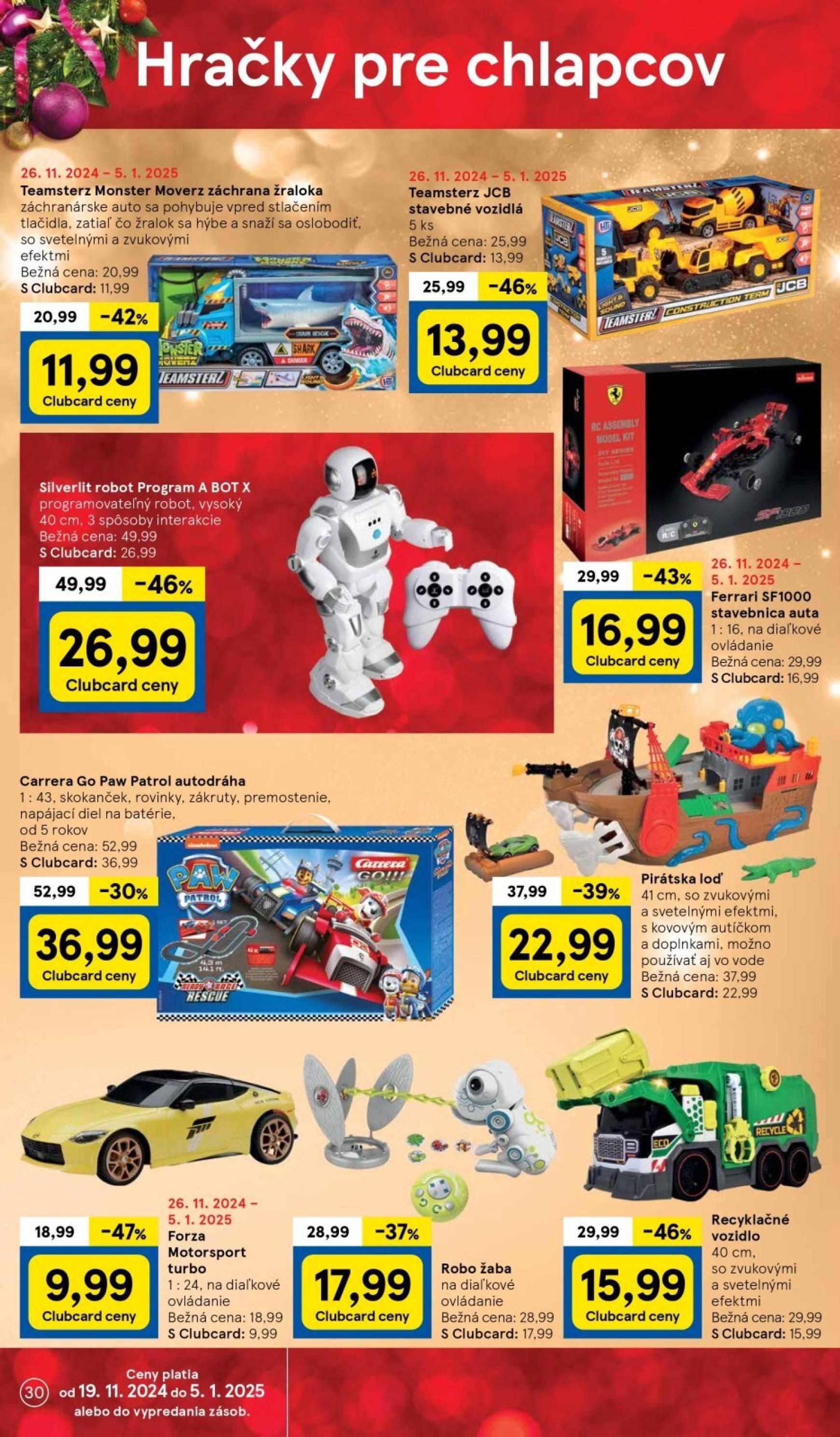 tesco - Tesco - Vianoce leták platný od 25.11. - 24.12. - page: 30