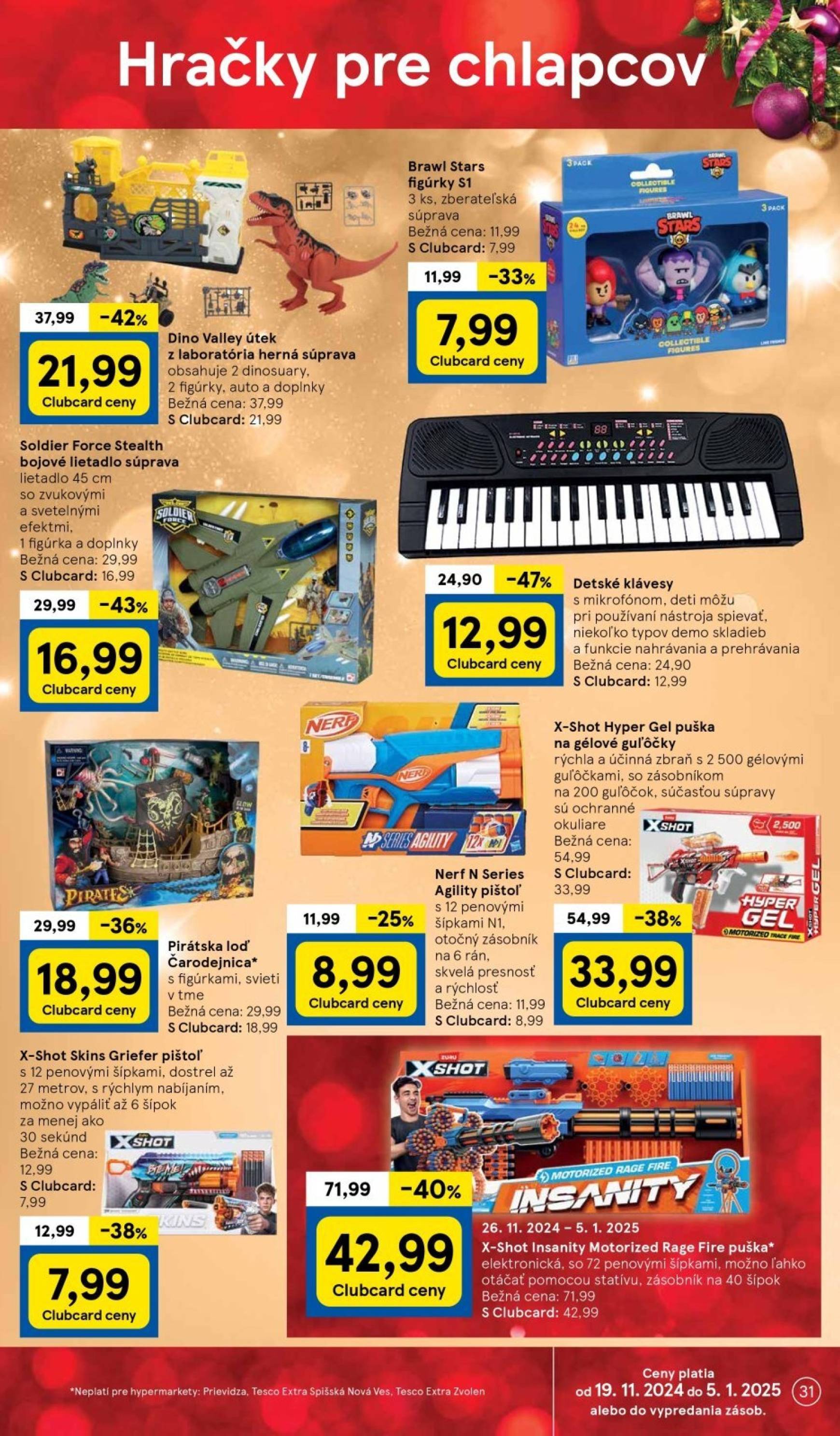 tesco - Tesco - Vianoce leták platný od 25.11. - 24.12. - page: 31