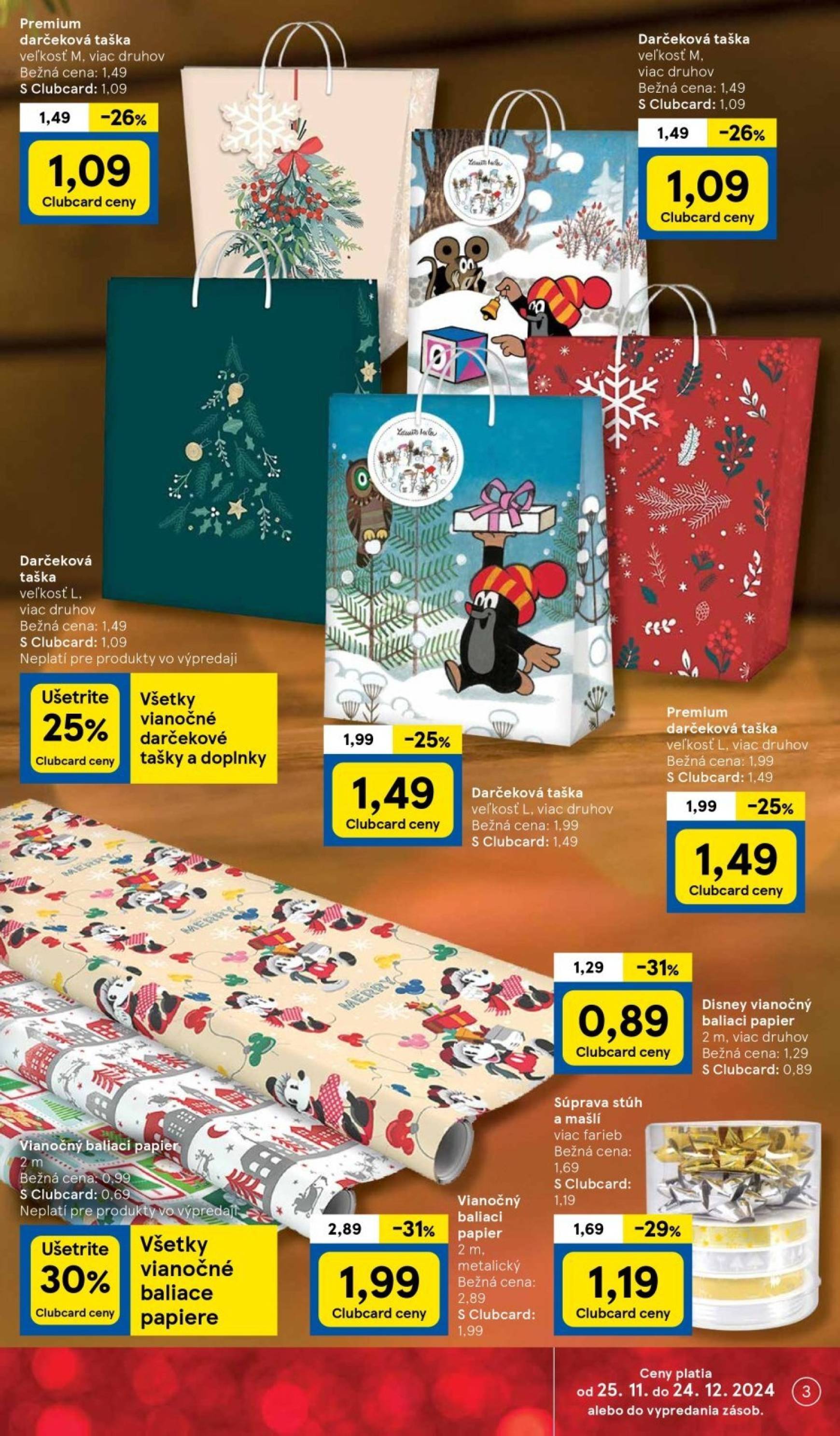 tesco - Tesco - Vianoce leták platný od 25.11. - 24.12. - page: 3