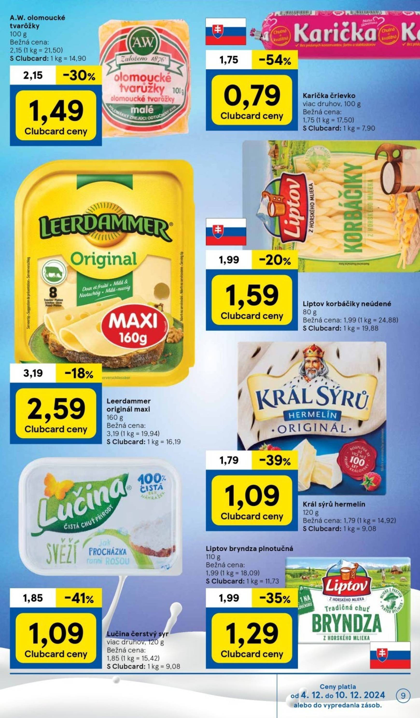 tesco - Tesco leták platný od 04.12. - 12.12. - page: 9