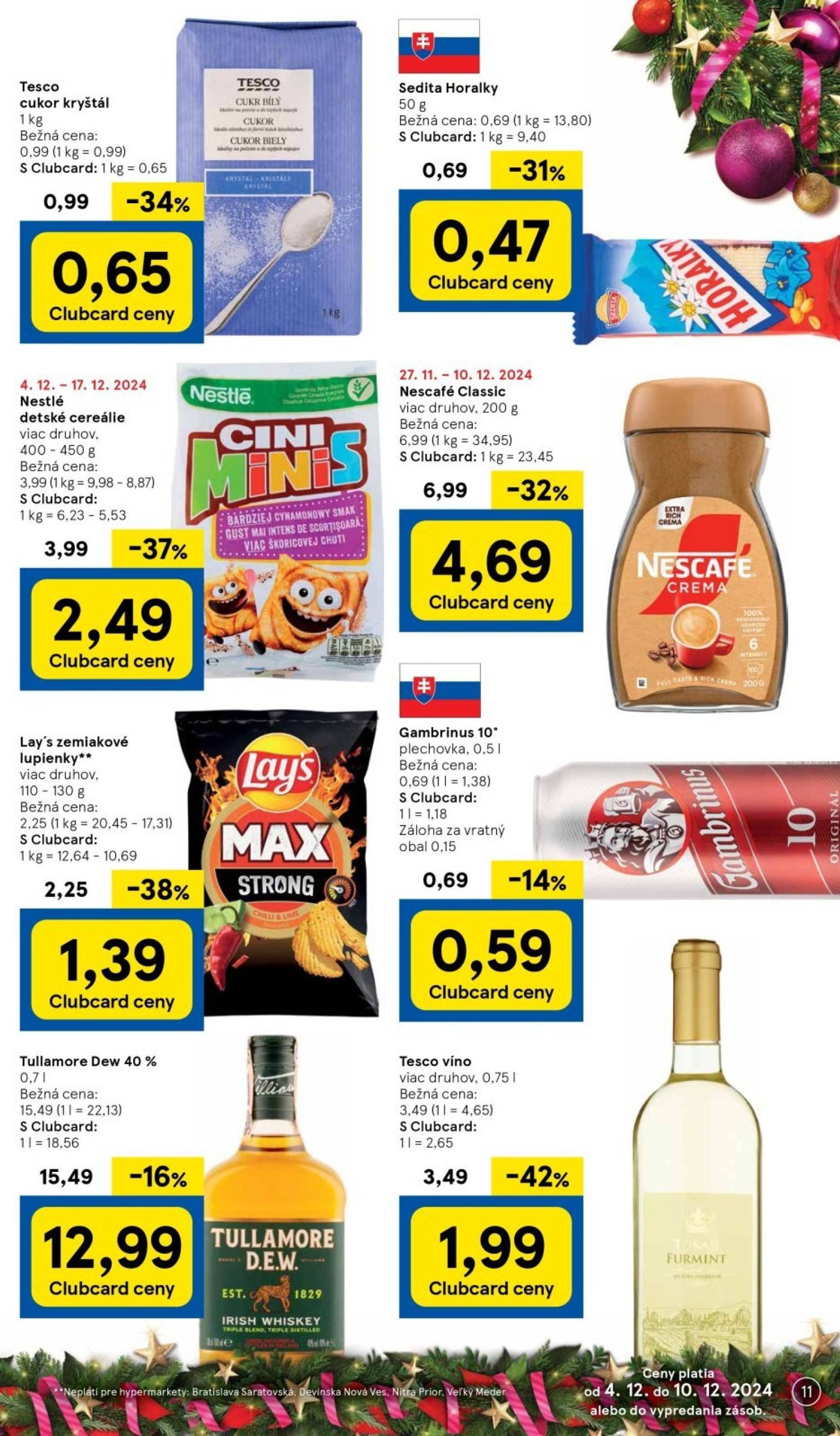 tesco - Tesco leták platný od 04.12. - 12.12. - page: 11