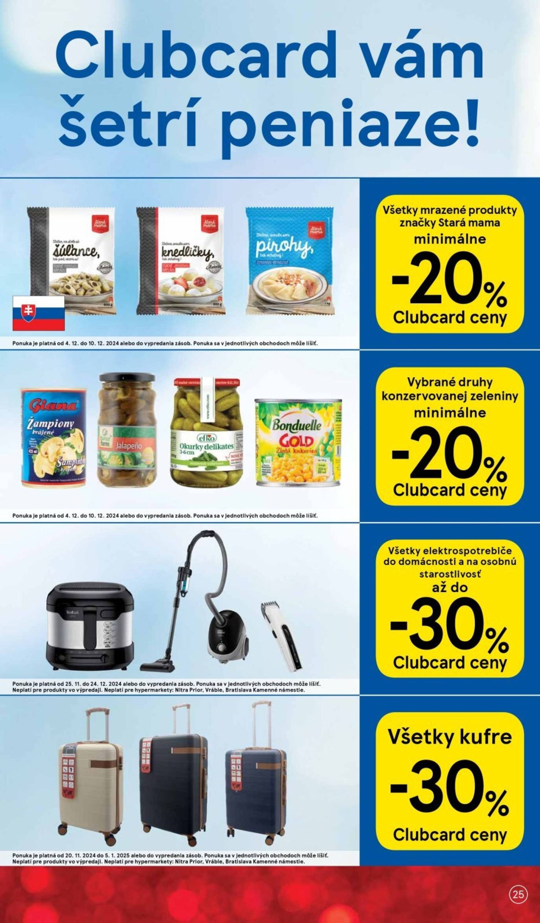 tesco - Tesco leták platný od 04.12. - 12.12. - page: 25