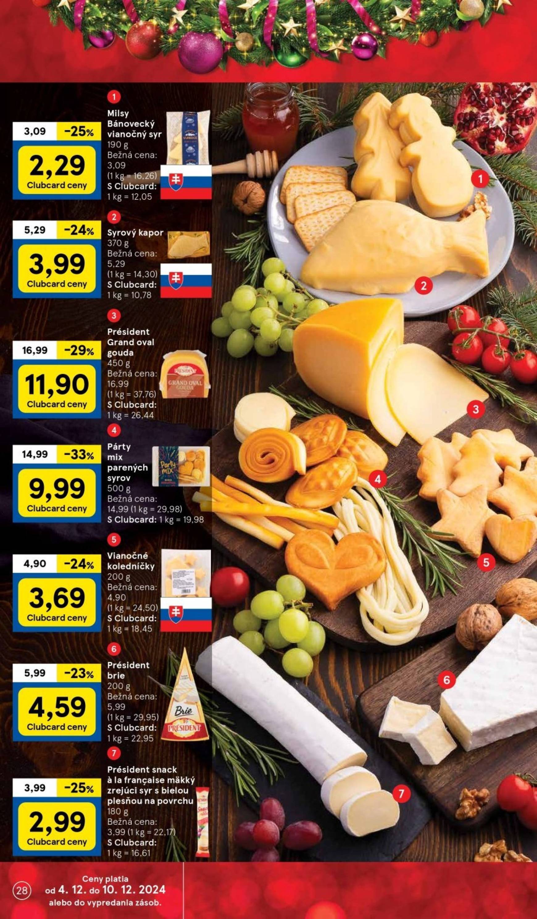 tesco - Tesco leták platný od 04.12. - 12.12. - page: 28