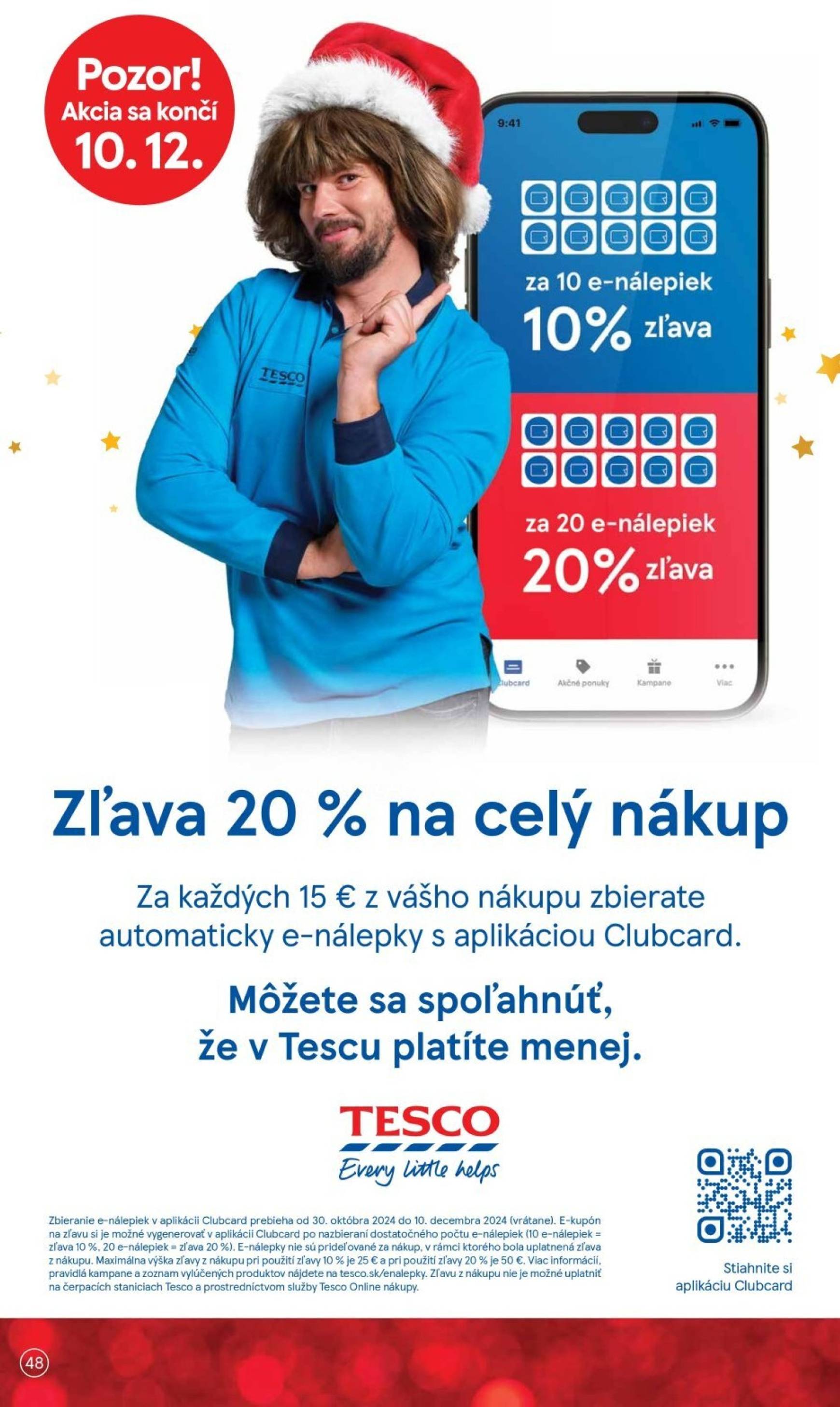 tesco - Tesco leták platný od 04.12. - 12.12. - page: 48