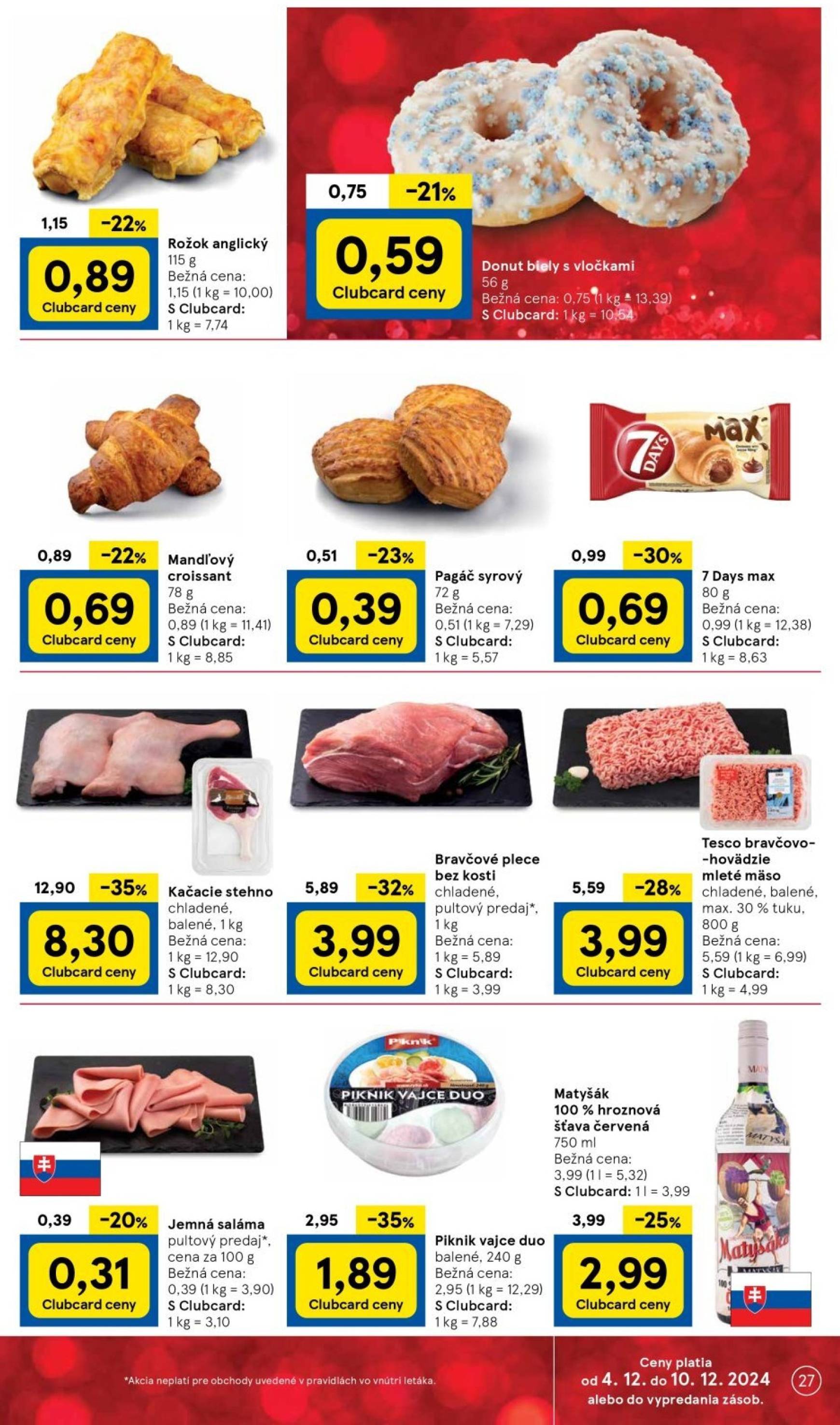 tesco - Tesco leták platný od 04.12. - 12.12. - page: 27