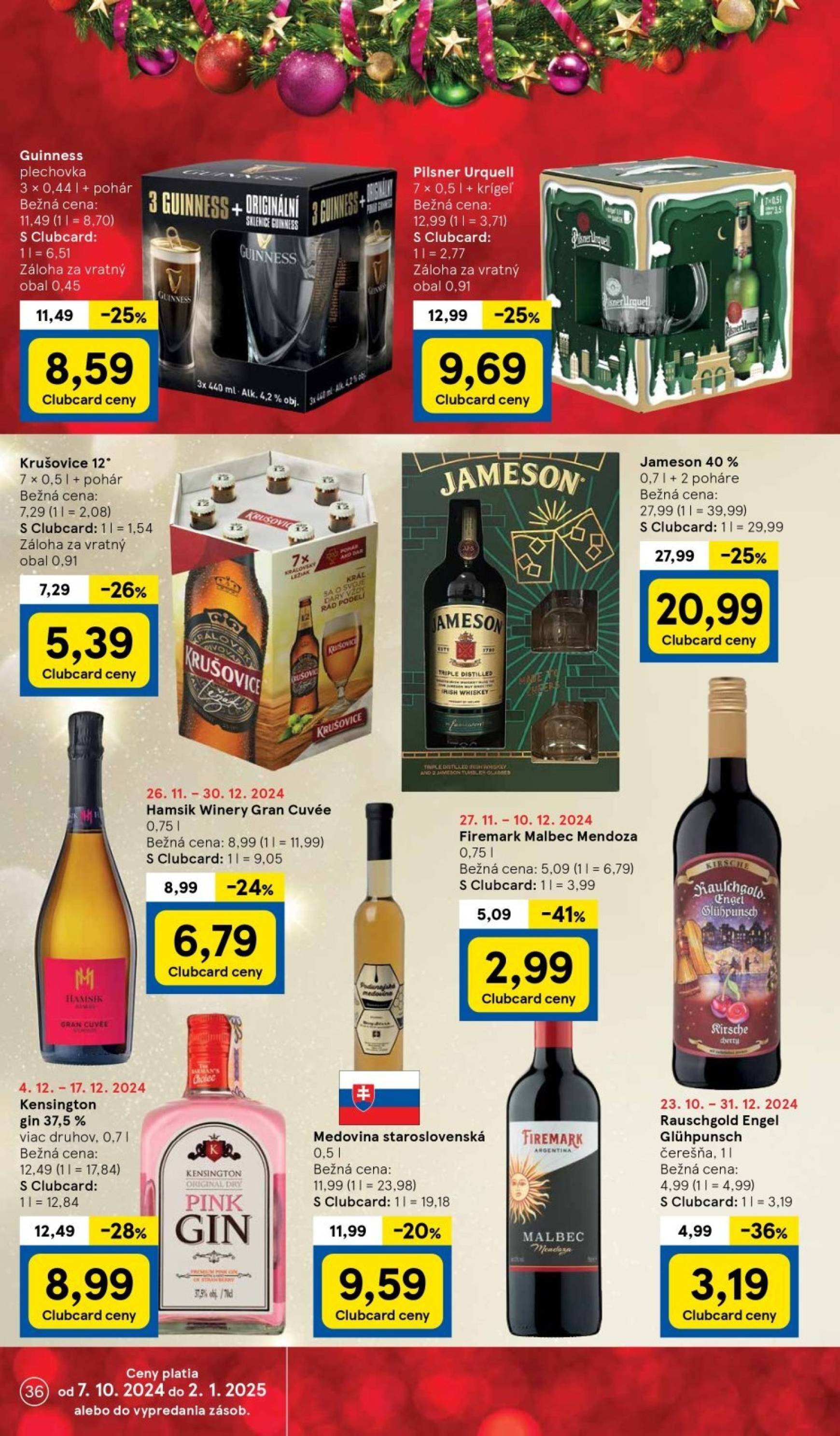 tesco - Tesco leták platný od 04.12. - 12.12. - page: 36