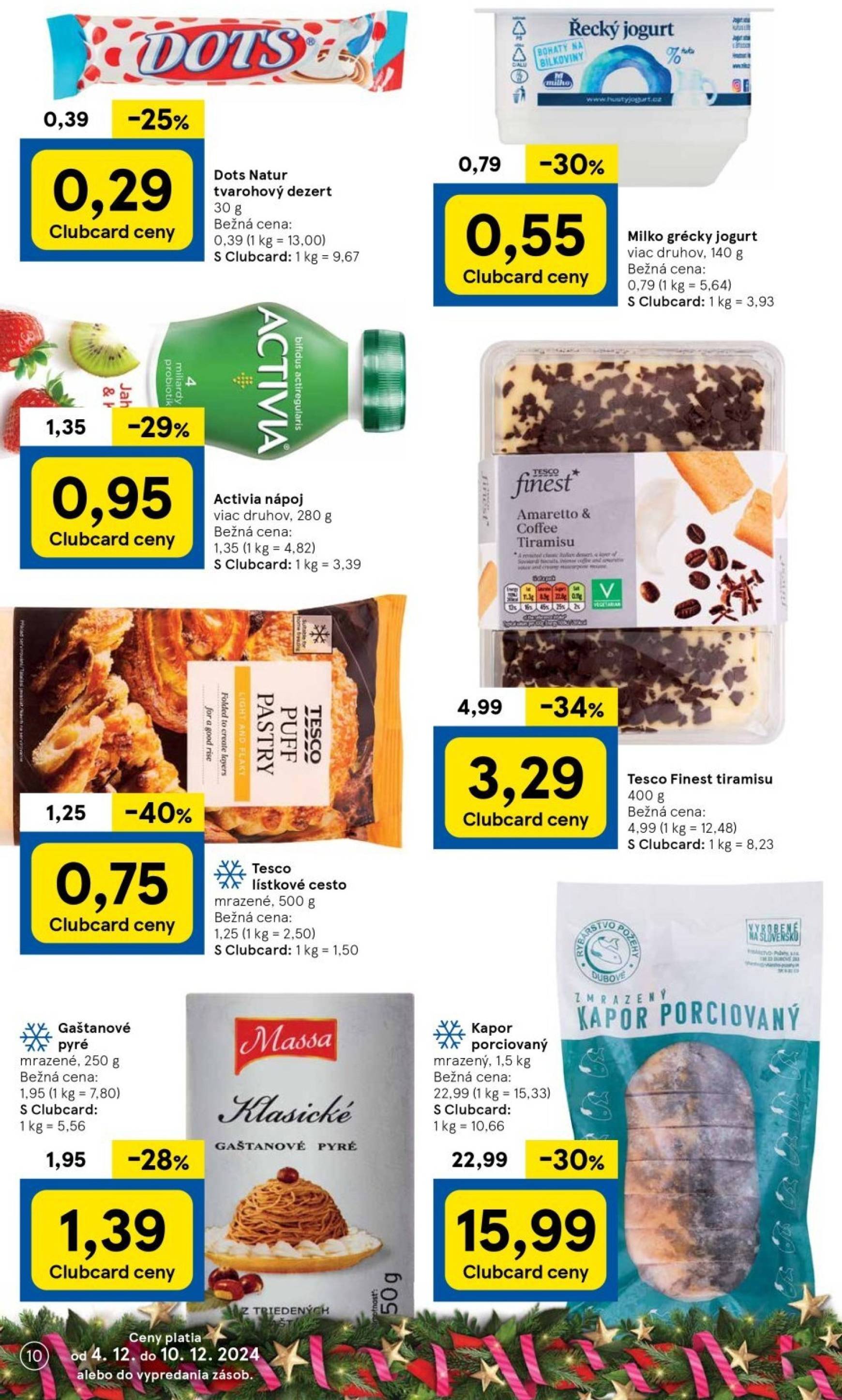 tesco - Tesco Supermarket leták platný od 04.12. - 10.12. - page: 10