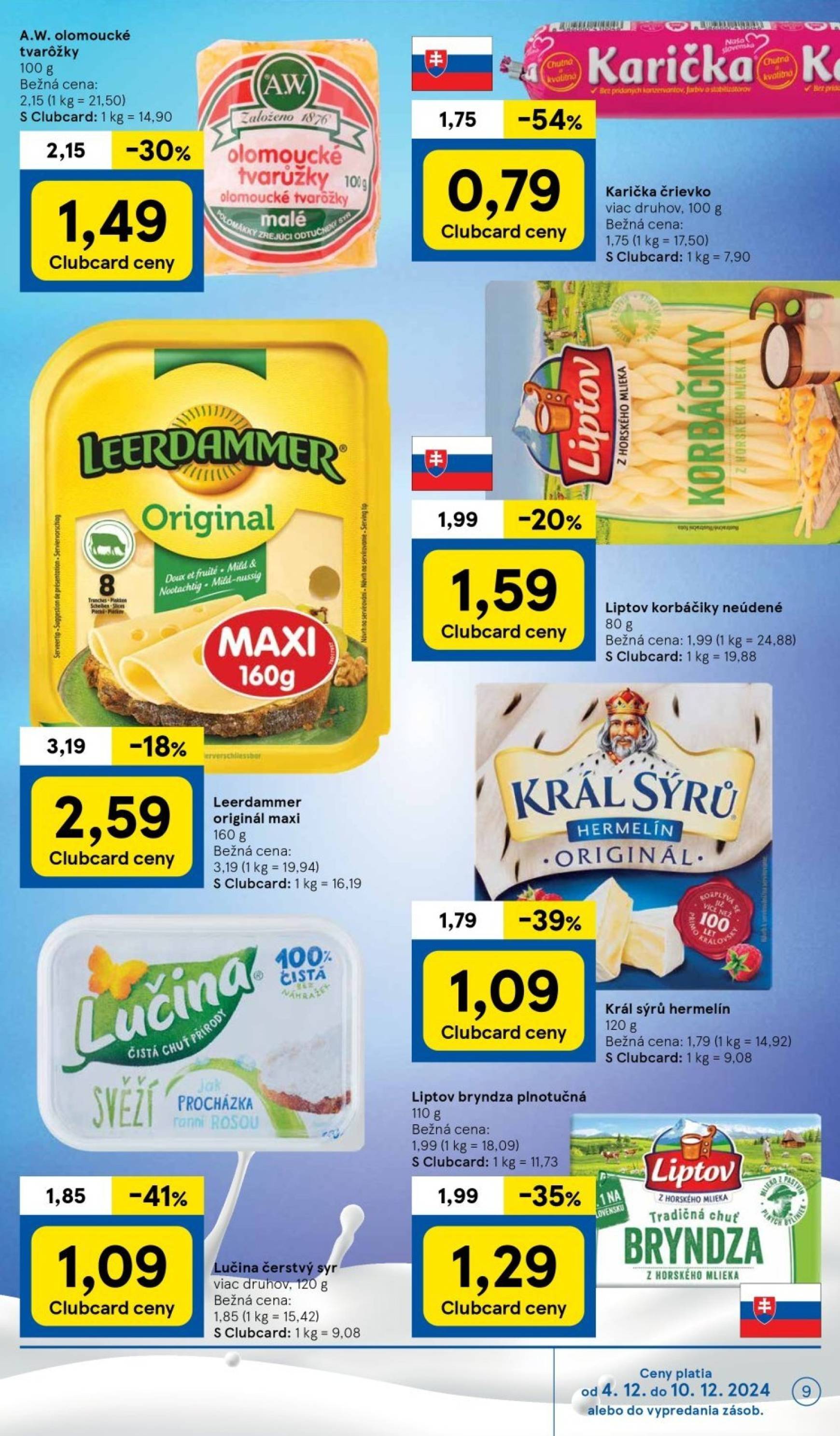 tesco - Tesco Supermarket leták platný od 04.12. - 10.12. - page: 9