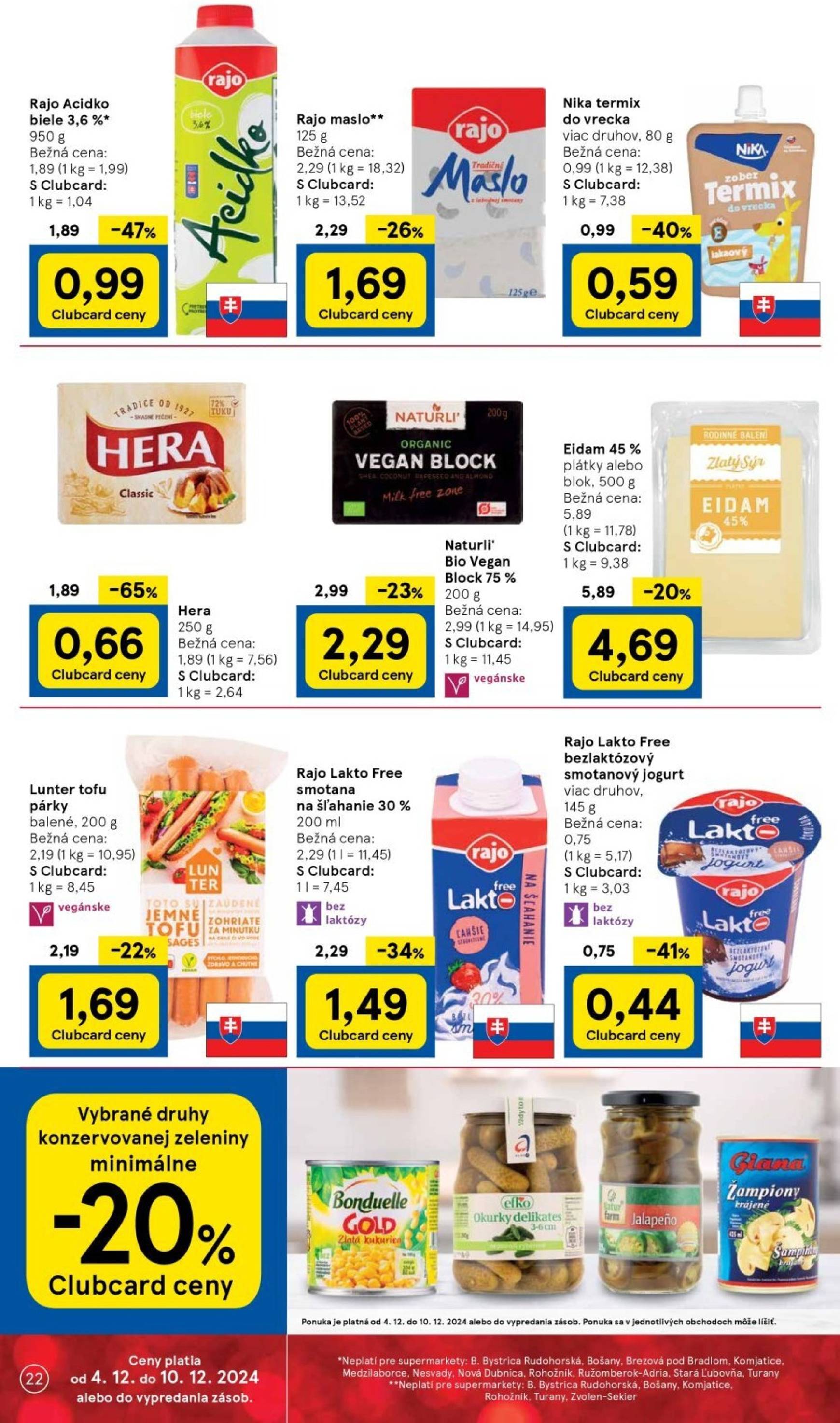 tesco - Tesco Supermarket leták platný od 04.12. - 10.12. - page: 22