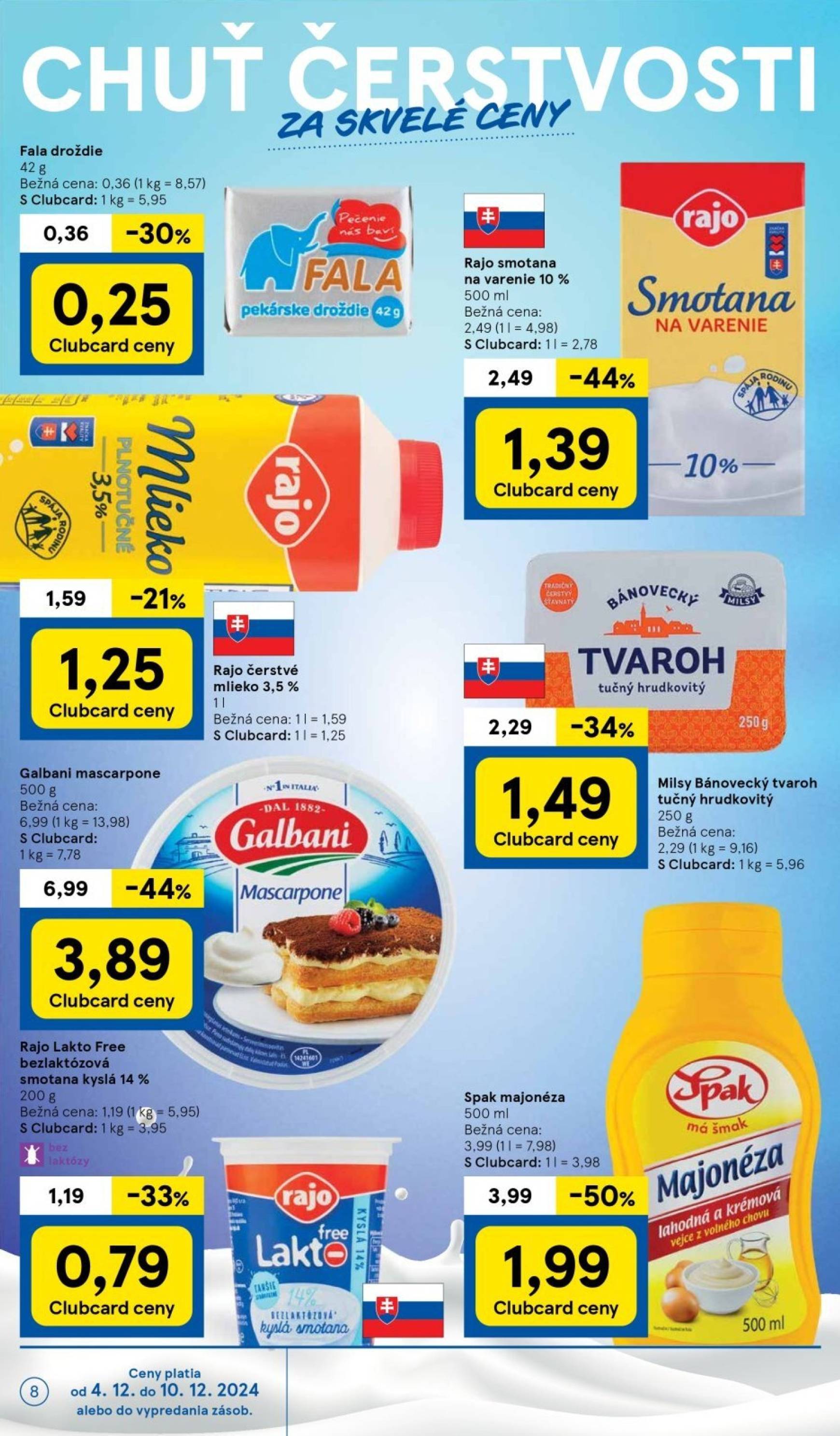 tesco - Tesco Supermarket leták platný od 04.12. - 10.12. - page: 8