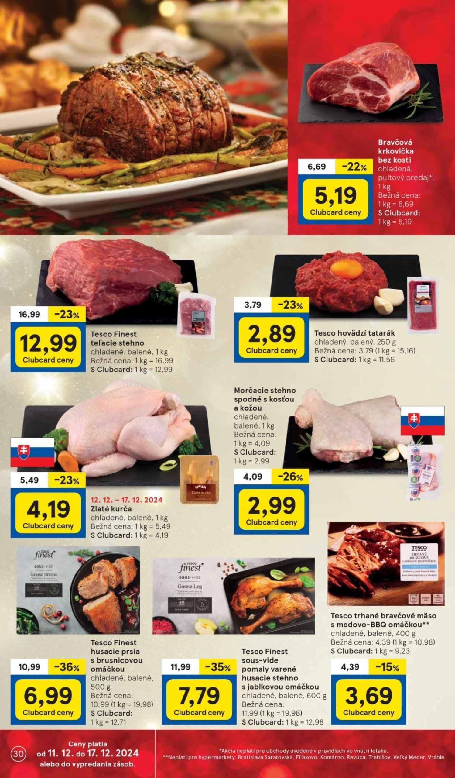 tesco - Tesco leták platný od 11.12. - 17.12. - page: 30