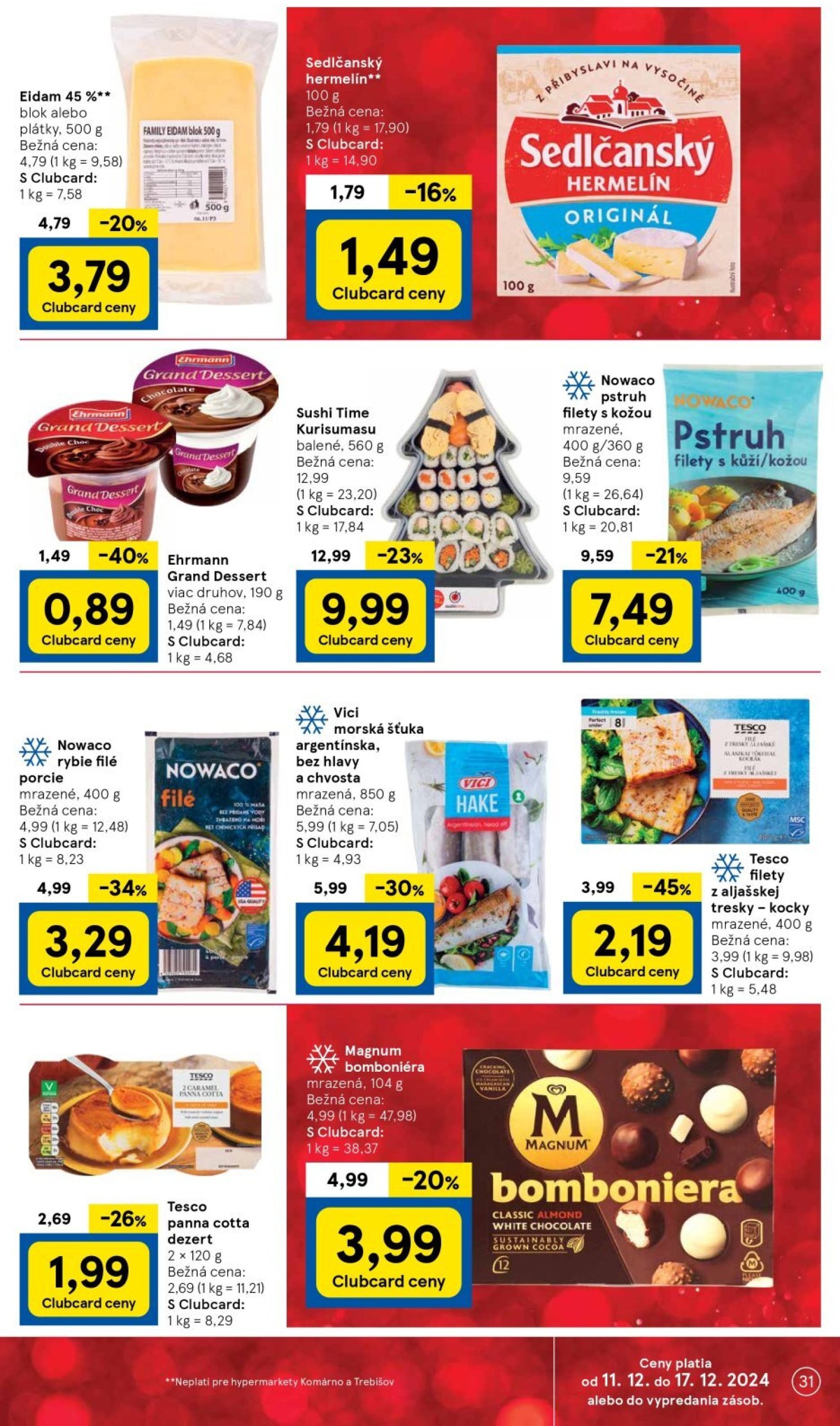 tesco - Tesco leták platný od 11.12. - 17.12. - page: 31