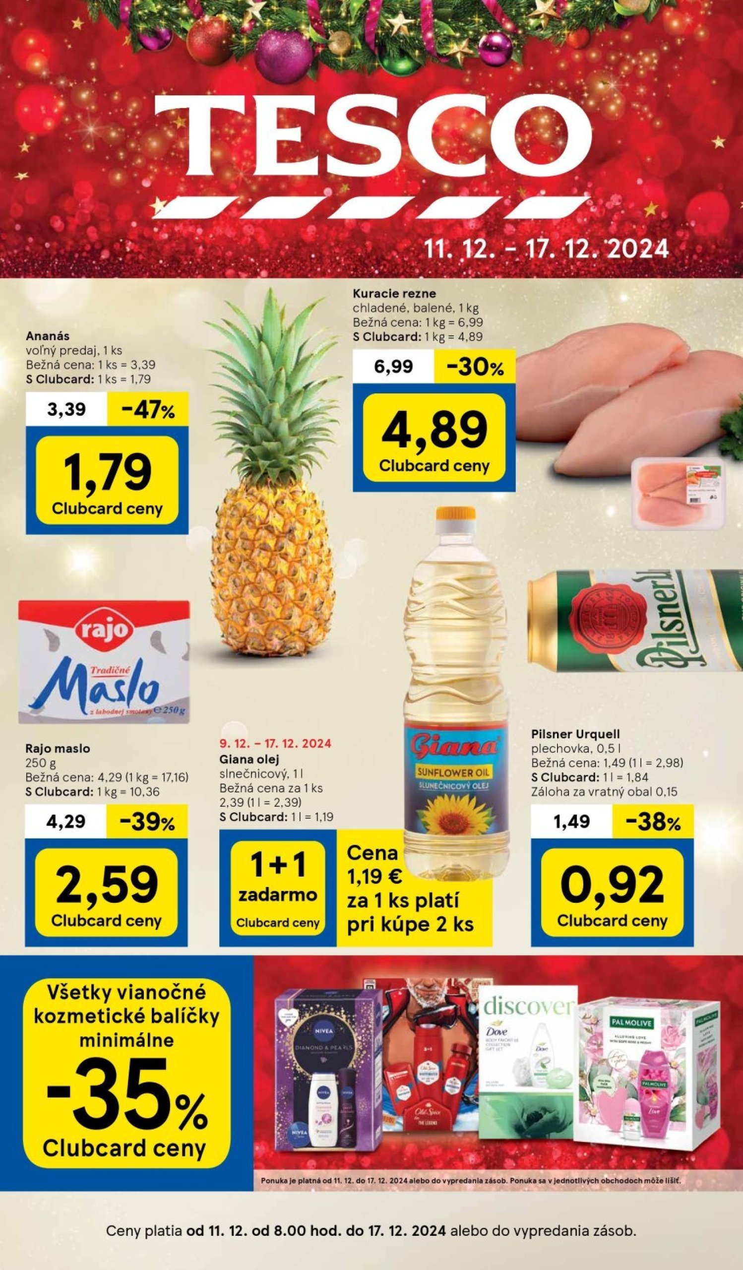 tesco - Tesco leták platný od 11.12. - 17.12.