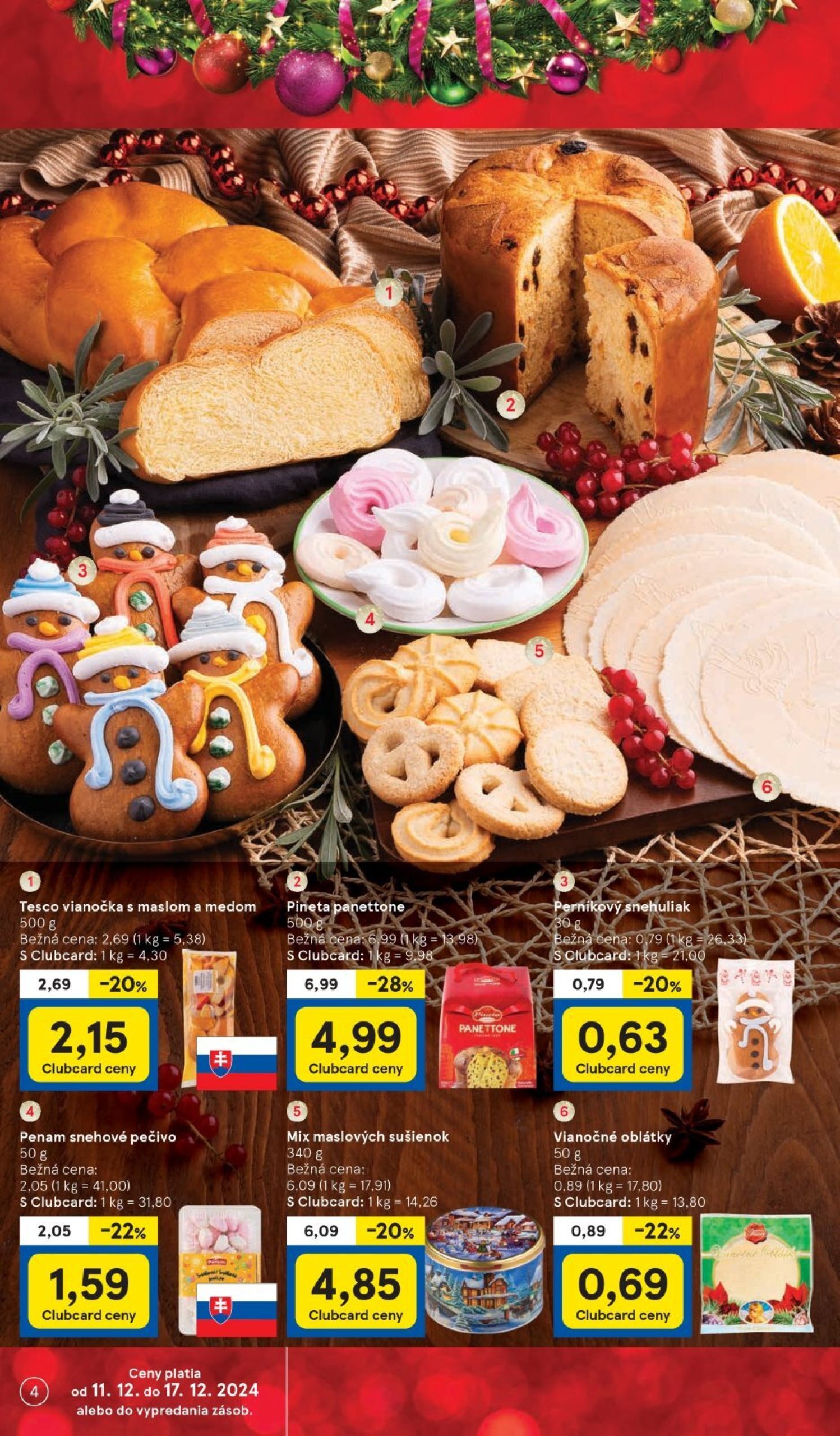 tesco - Tesco leták platný od 11.12. - 17.12. - page: 4