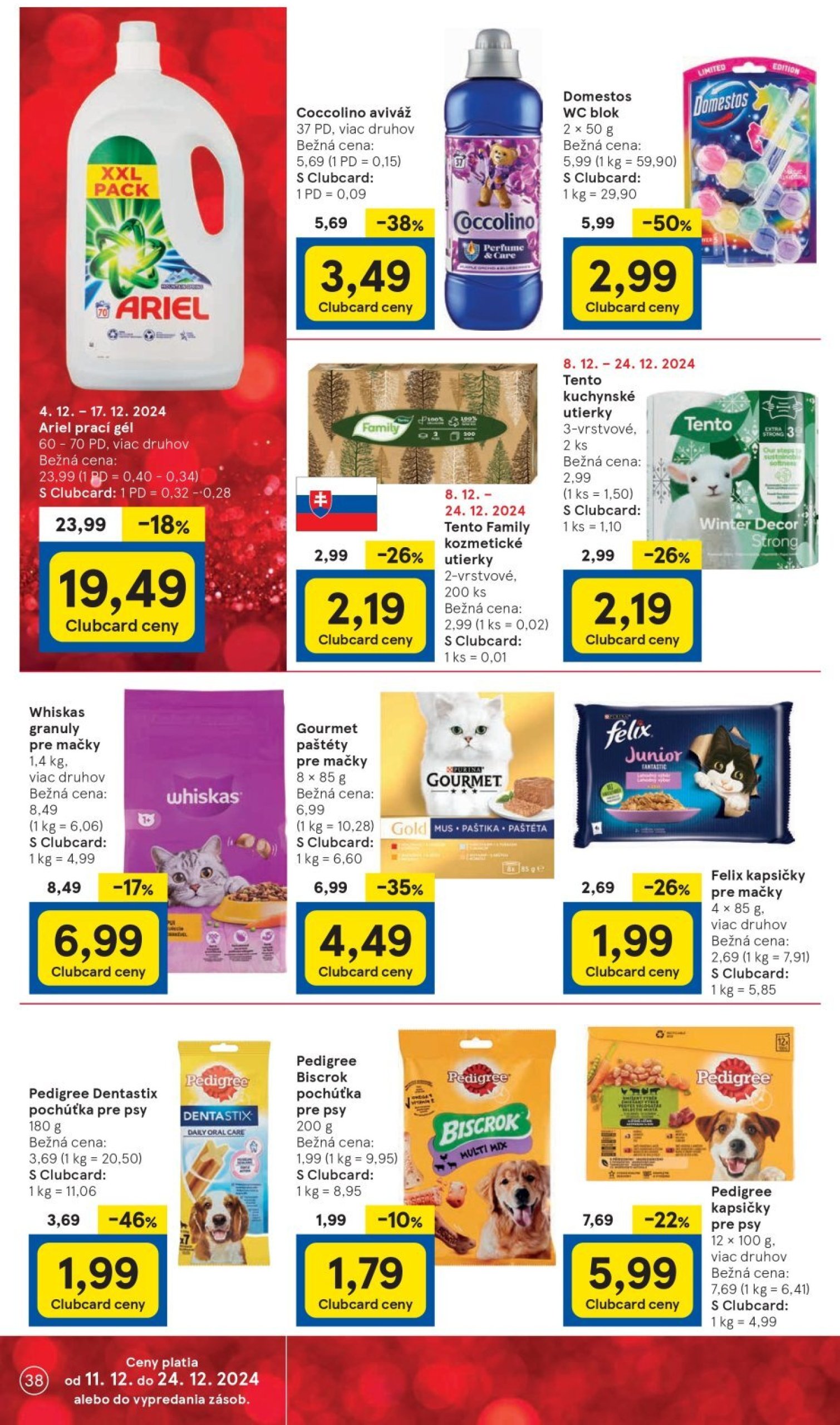 tesco - Tesco leták platný od 11.12. - 17.12. - page: 38