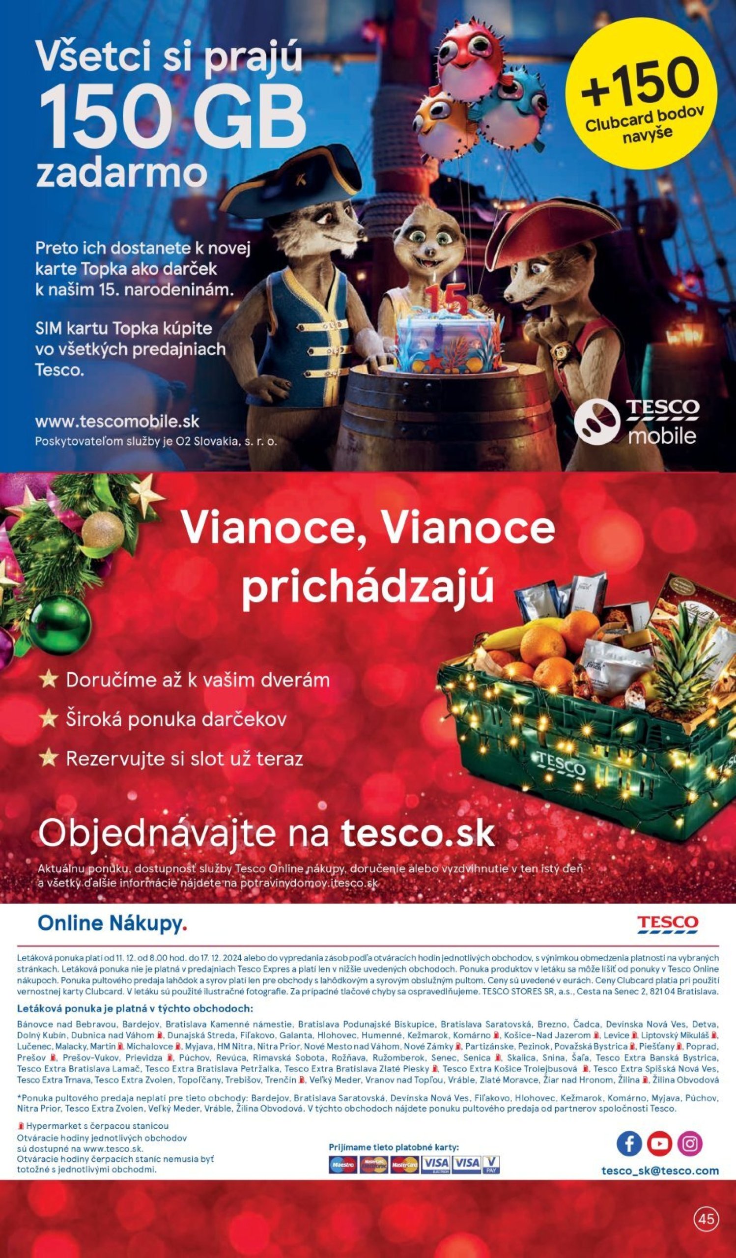 tesco - Tesco leták platný od 11.12. - 17.12. - page: 45