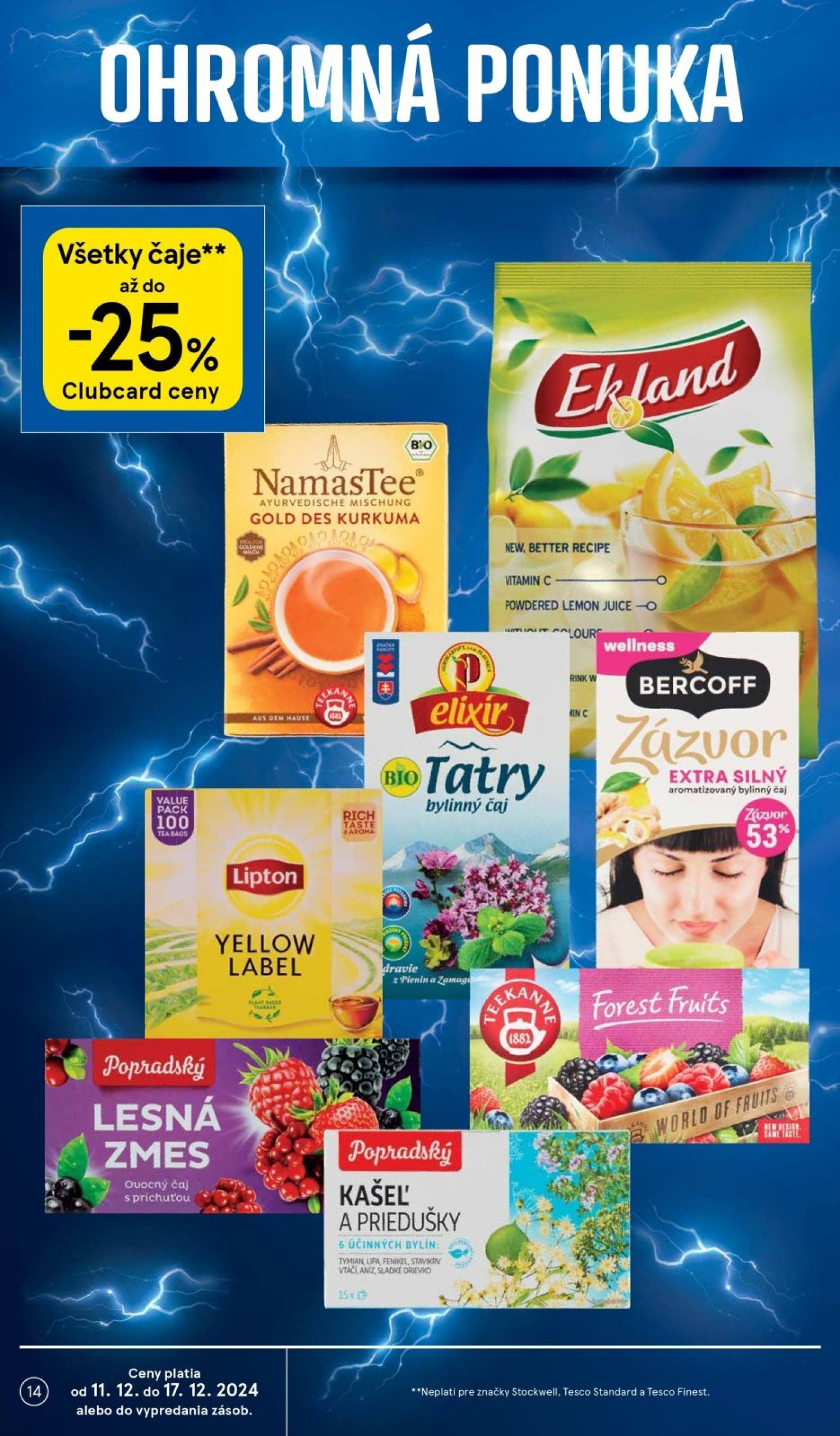 tesco - Tesco leták platný od 11.12. - 17.12. - page: 14