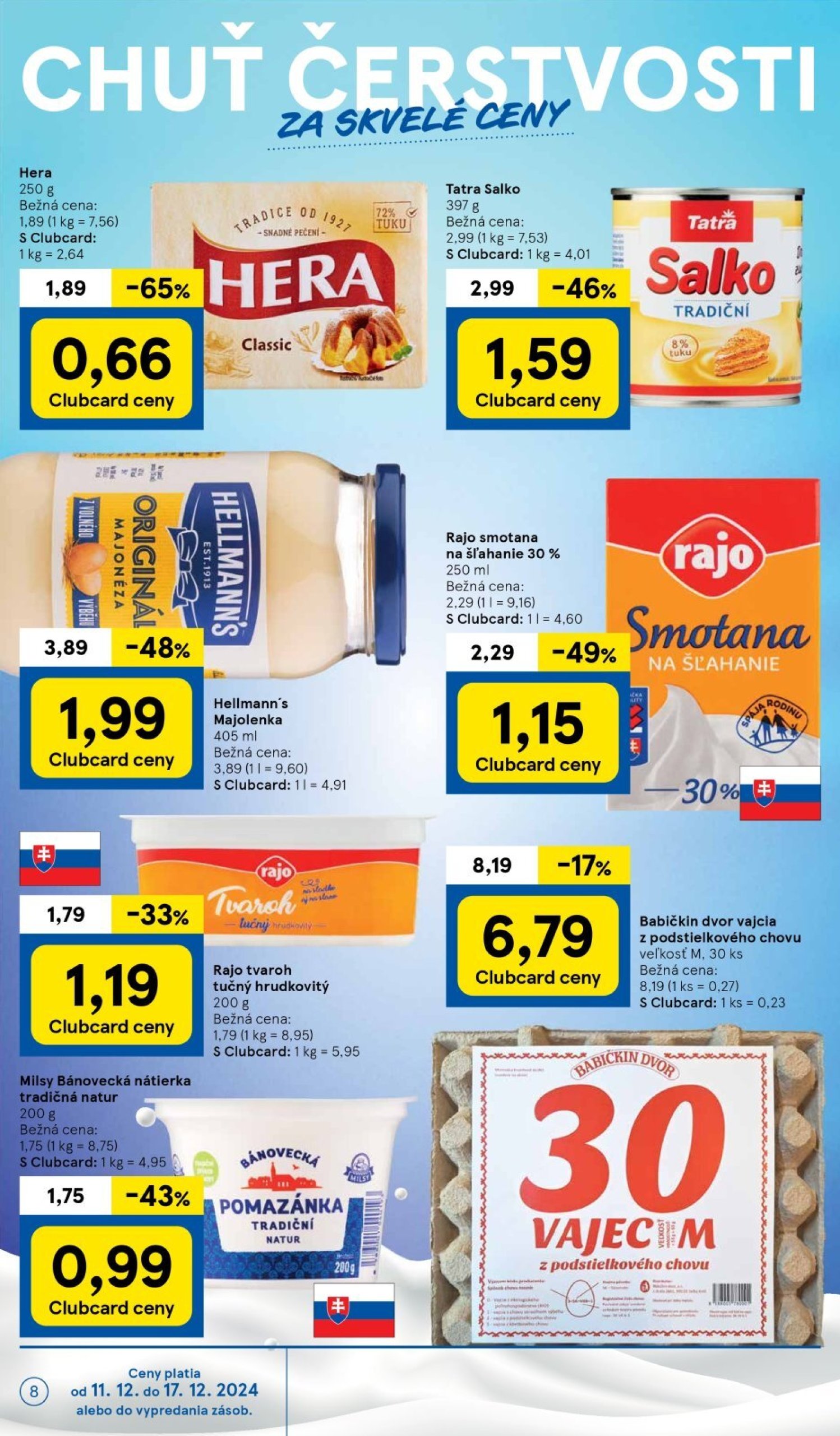 tesco - Tesco leták platný od 11.12. - 17.12. - page: 8