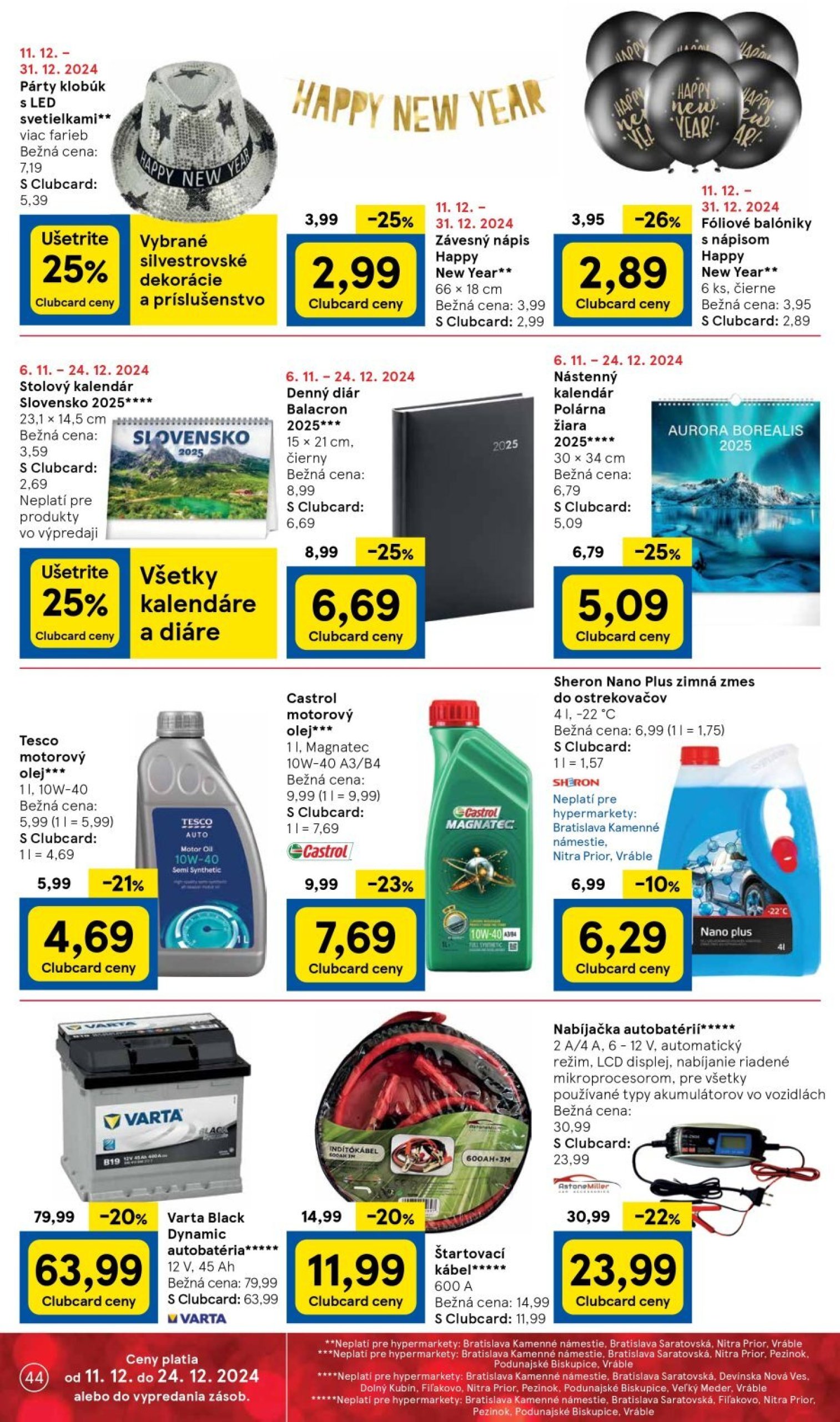 tesco - Tesco leták platný od 11.12. - 17.12. - page: 44