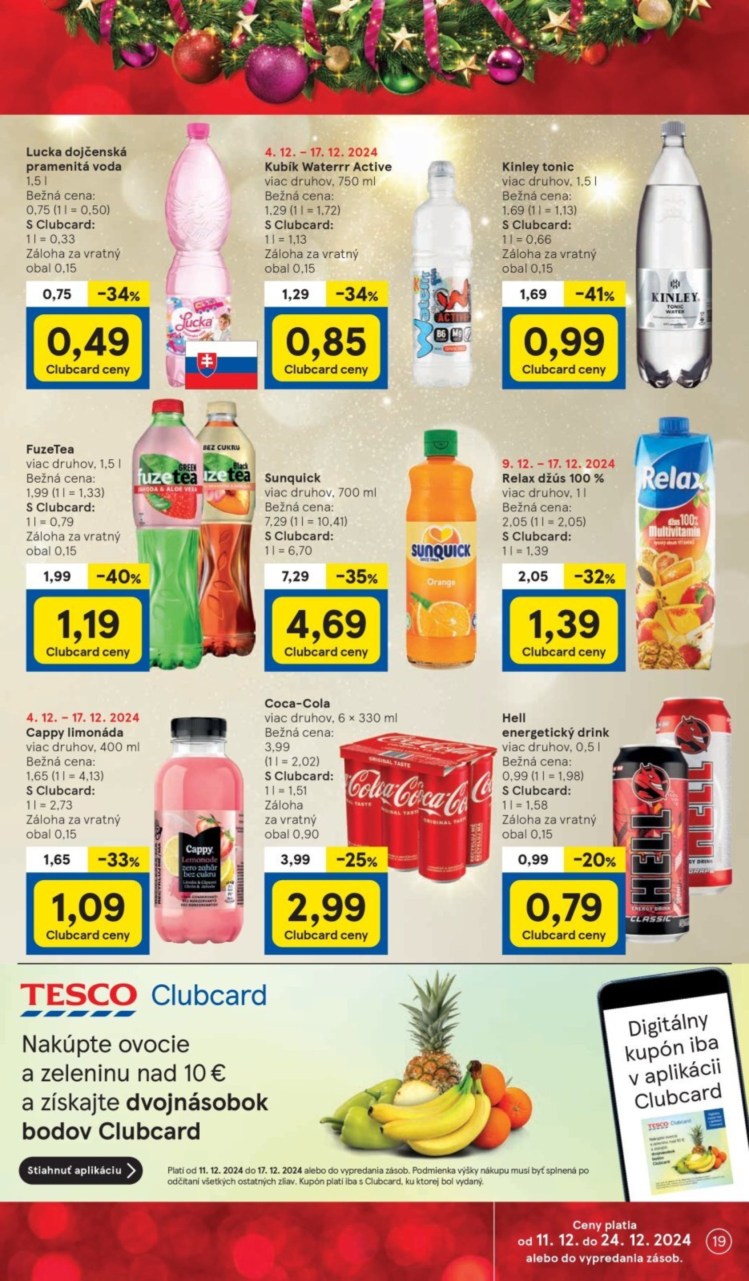 tesco - Tesco leták platný od 11.12. - 17.12. - page: 19