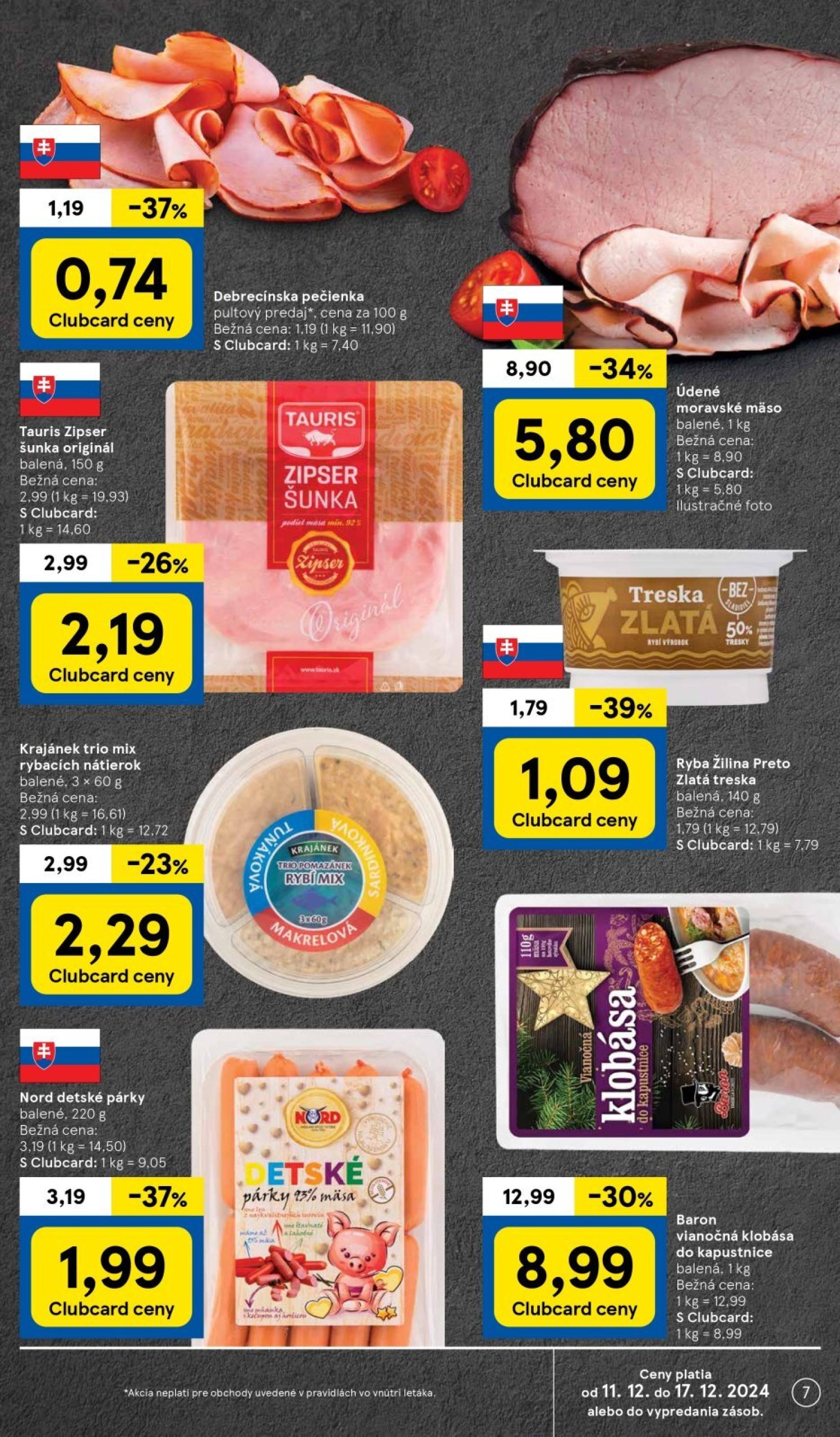 tesco - Tesco leták platný od 11.12. - 17.12. - page: 7