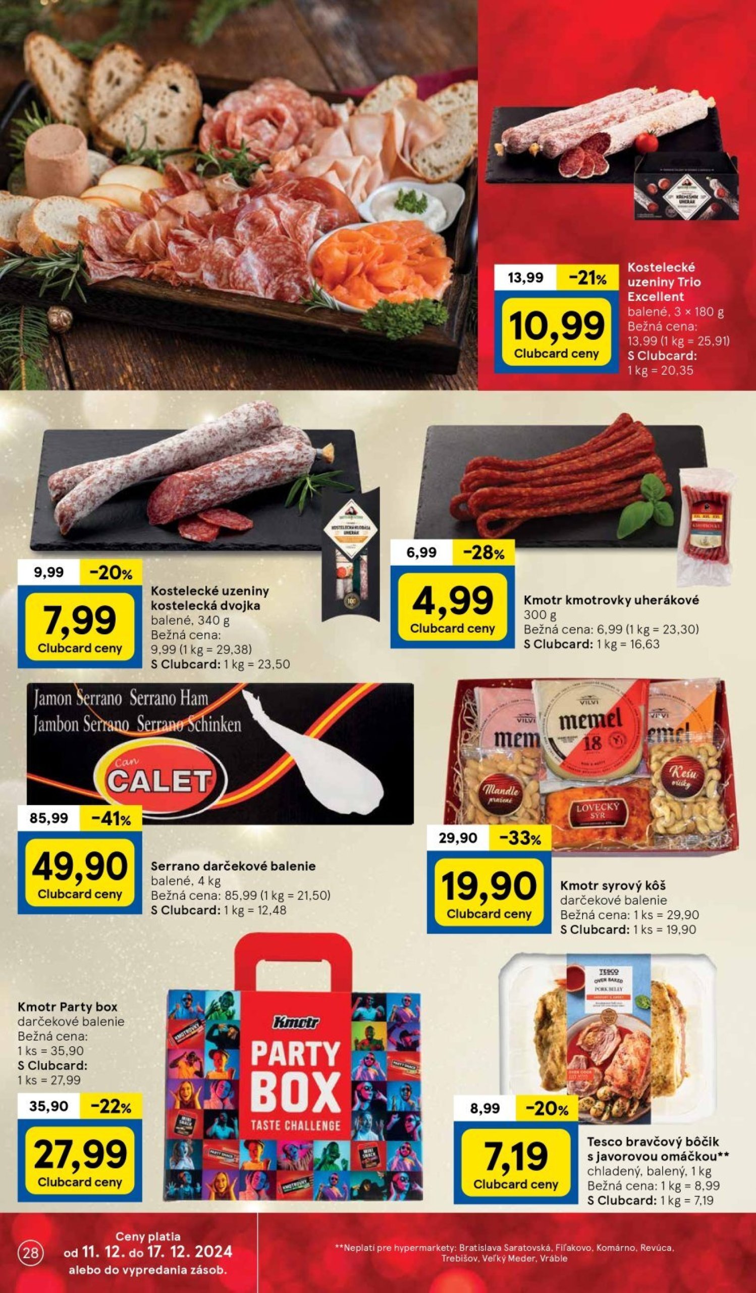 tesco - Tesco leták platný od 11.12. - 17.12. - page: 28