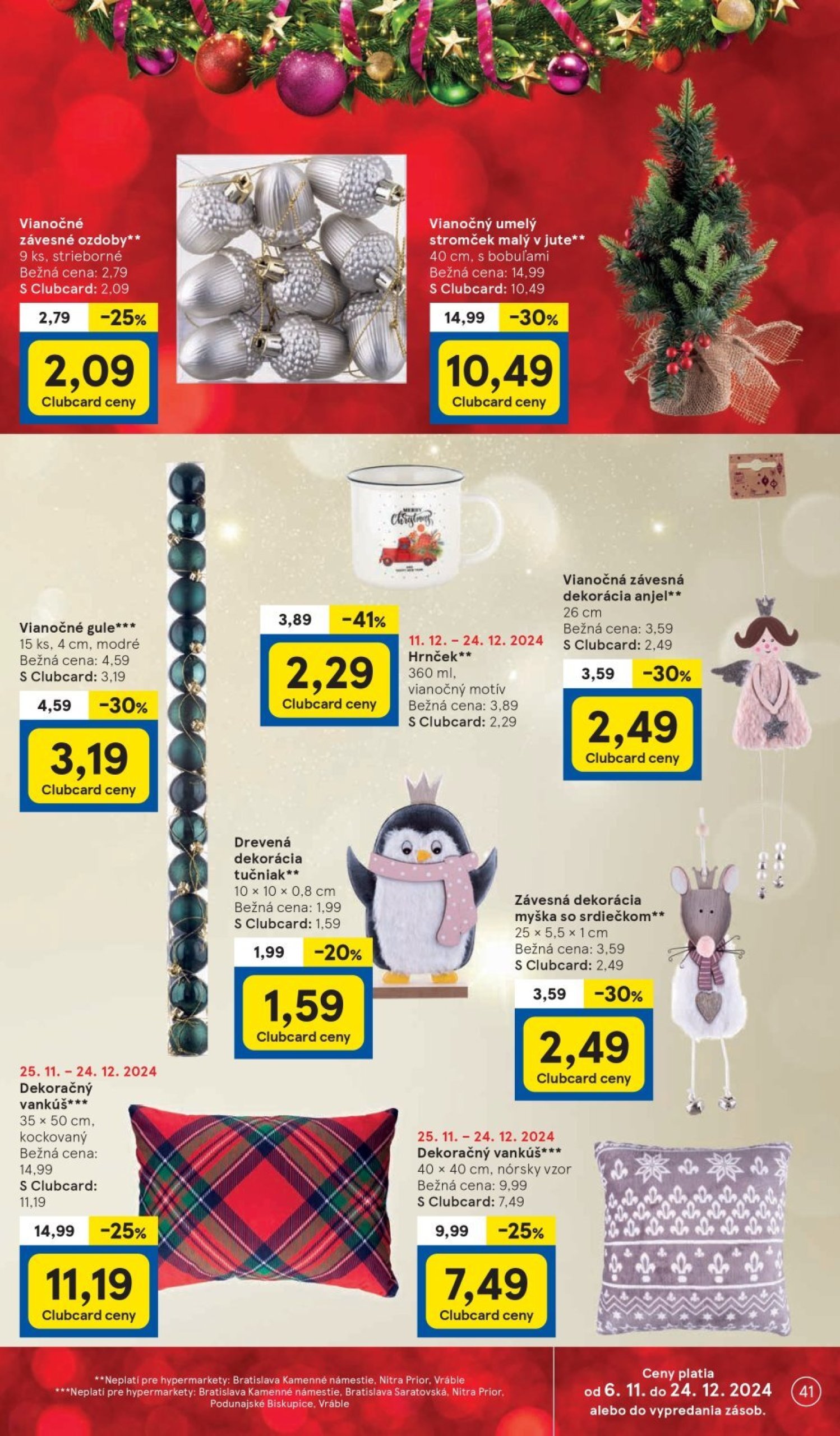 tesco - Tesco leták platný od 11.12. - 17.12. - page: 41