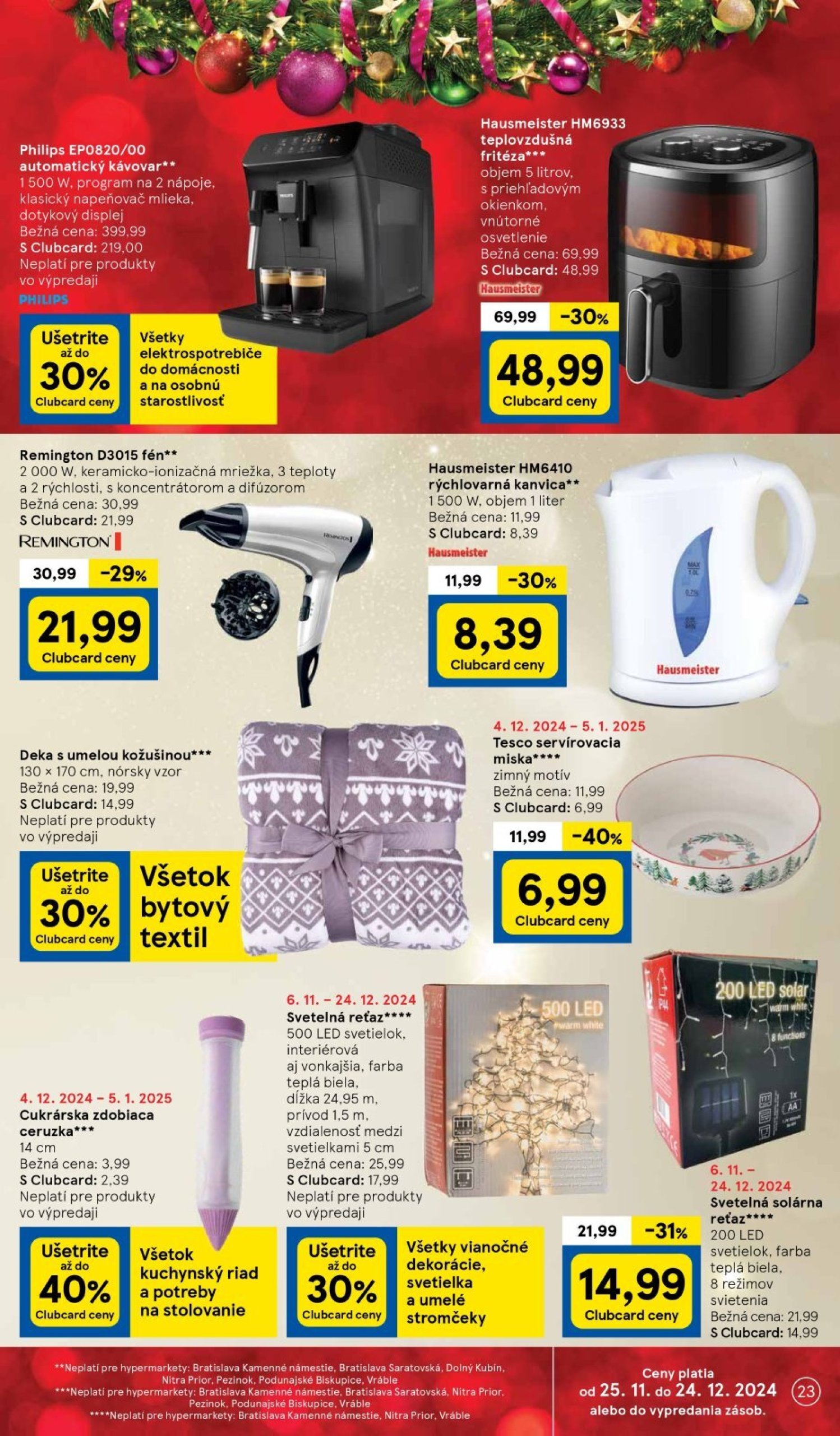 tesco - Tesco leták platný od 11.12. - 17.12. - page: 23