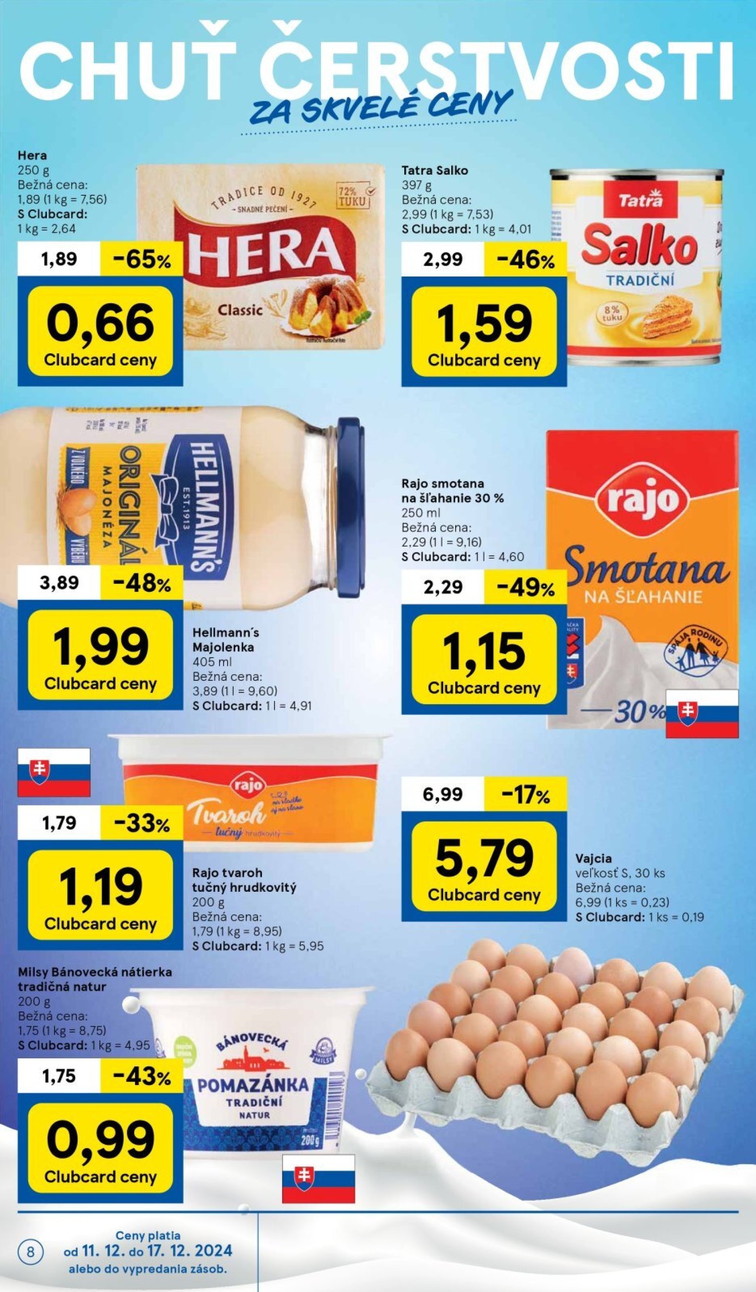 tesco - Tesco Supermarket leták platný od 11.12. - 17.12. - page: 8