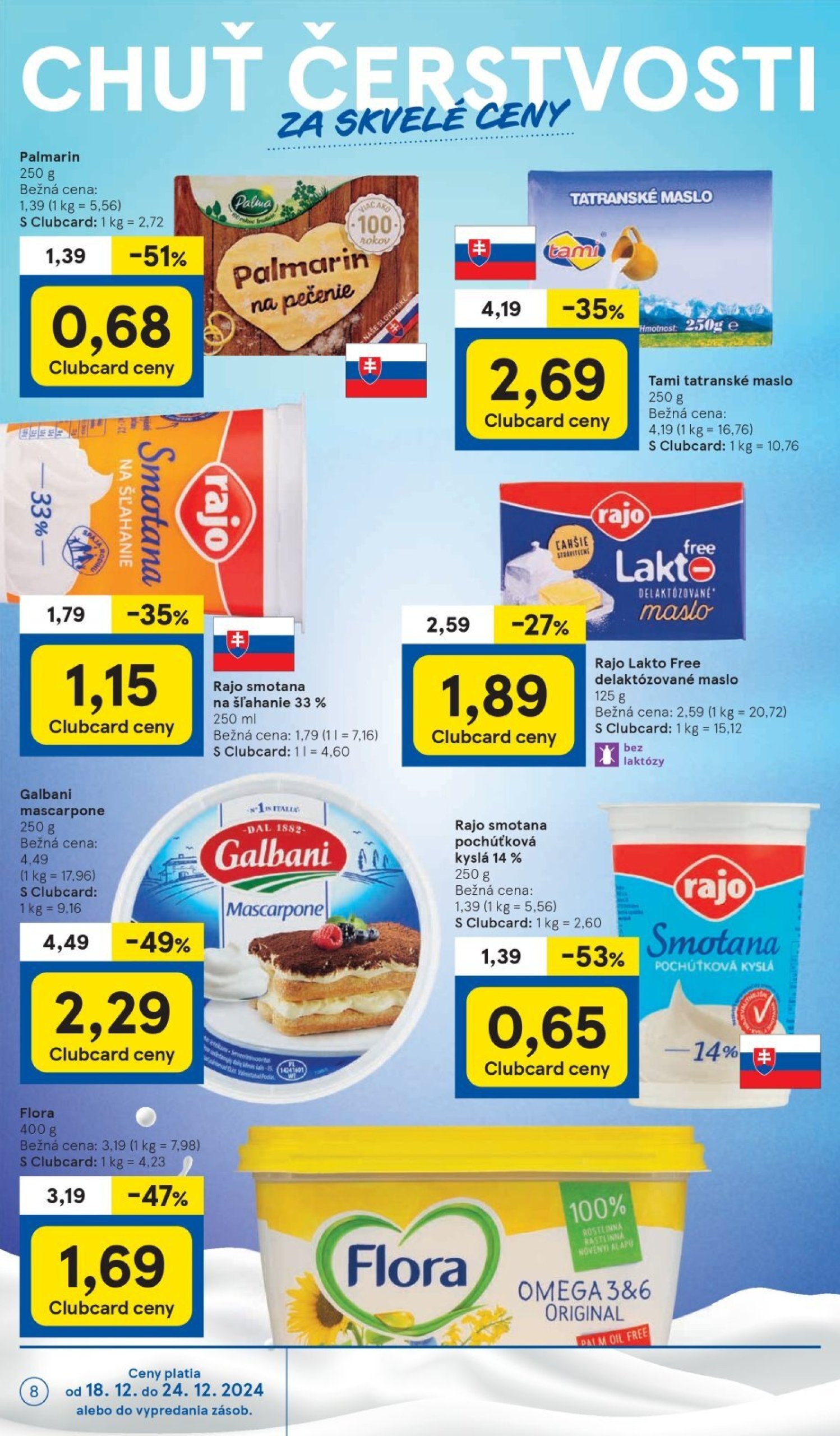 tesco - Tesco Supermarket leták platný od 18.12. - 24.12. - page: 8