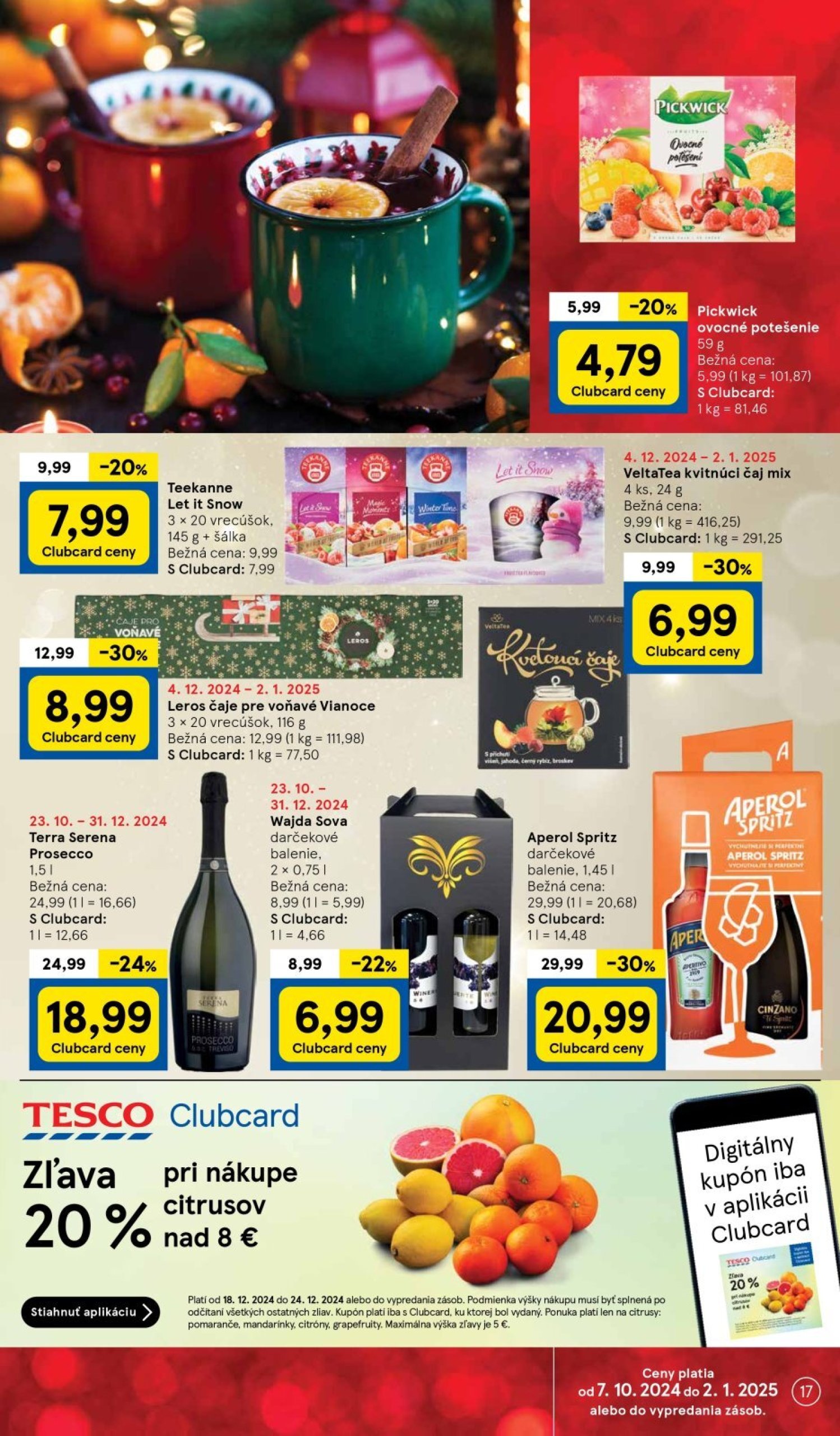 tesco - Tesco leták platný od 18.12. - 24.12. - page: 17