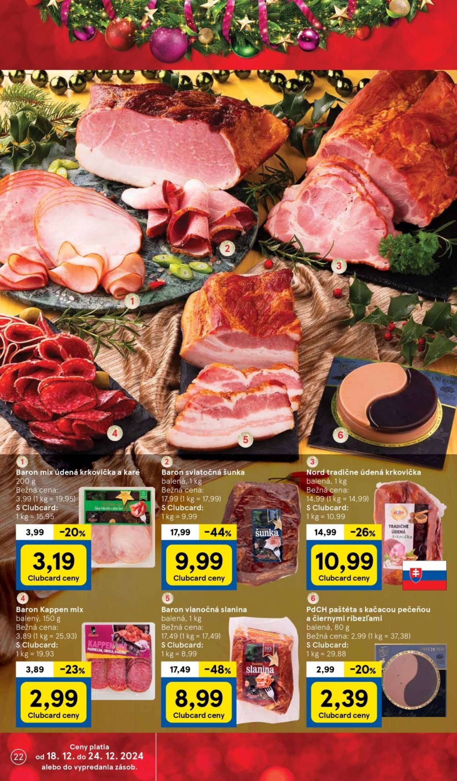 tesco - Tesco leták platný od 18.12. - 24.12. - page: 22