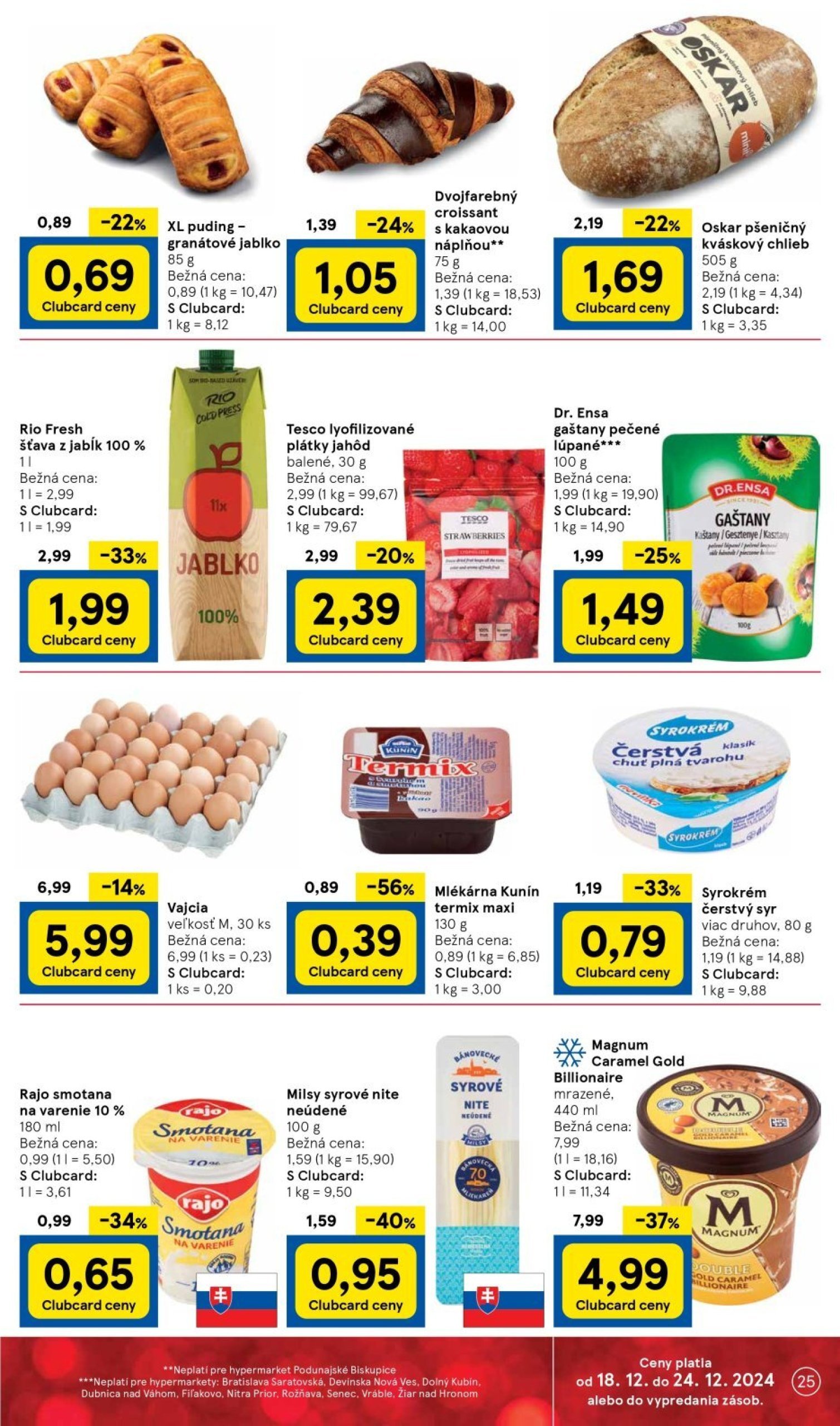 tesco - Tesco leták platný od 18.12. - 24.12. - page: 25