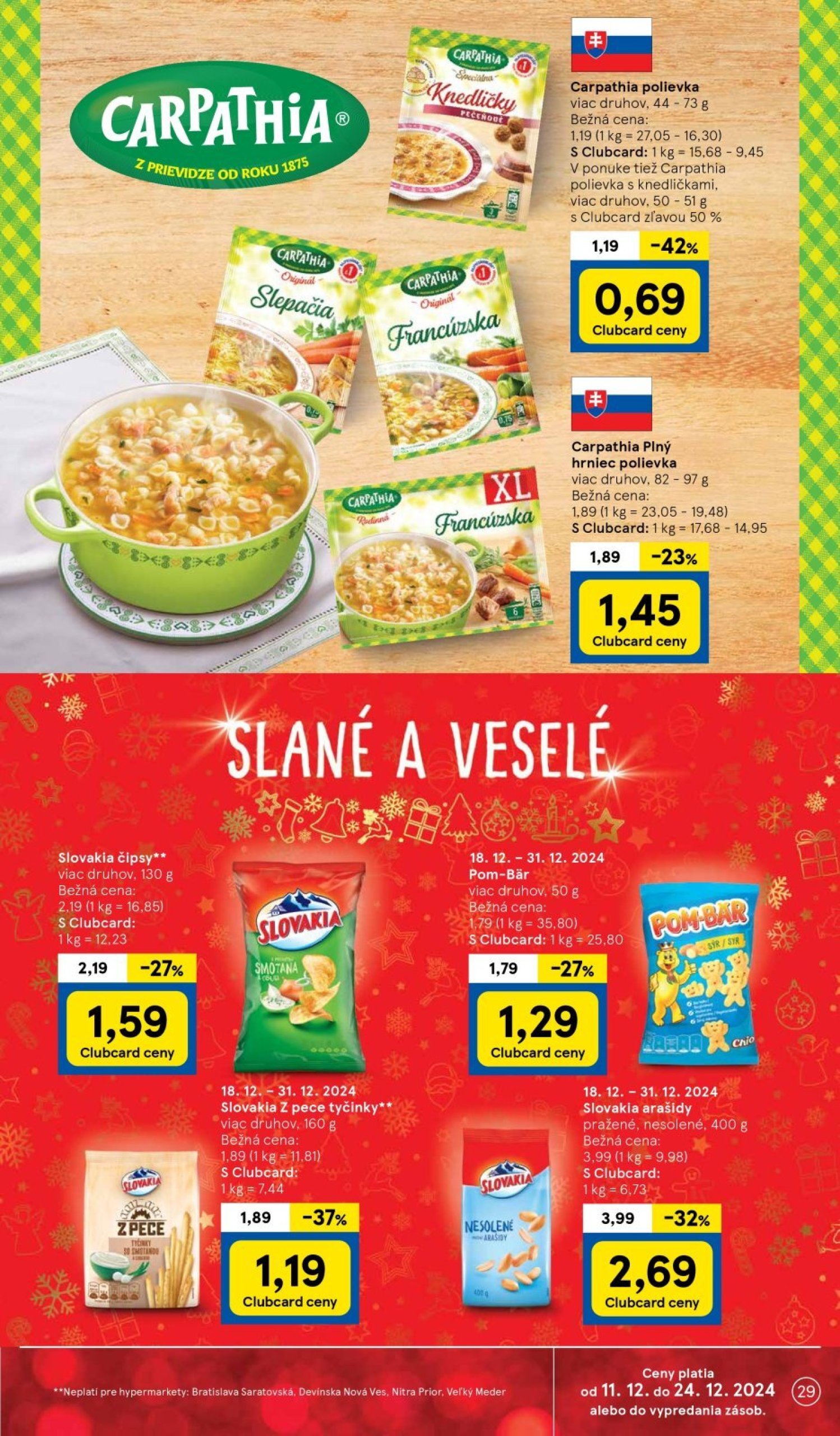 tesco - Tesco leták platný od 18.12. - 24.12. - page: 29