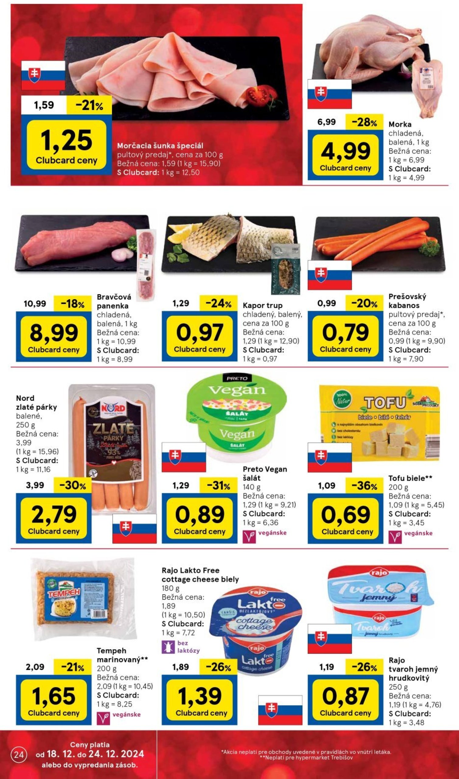 tesco - Tesco leták platný od 18.12. - 24.12. - page: 24