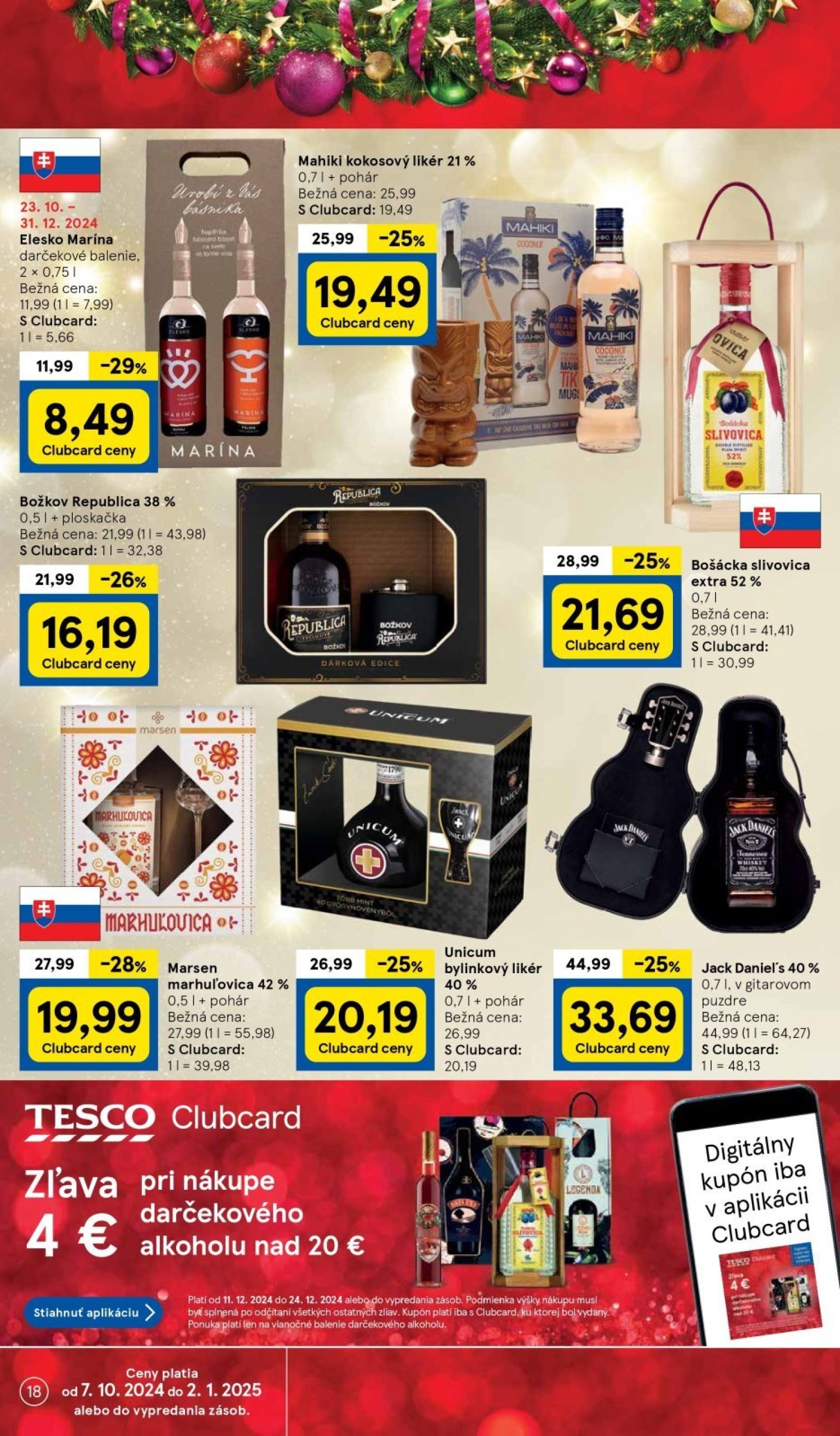 tesco - Tesco leták platný od 18.12. - 24.12. - page: 18