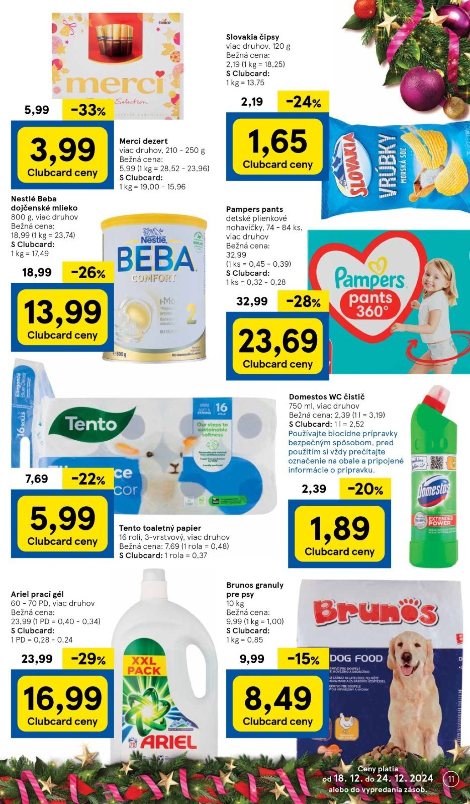 tesco - Tesco leták platný od 18.12. - 24.12. - page: 11